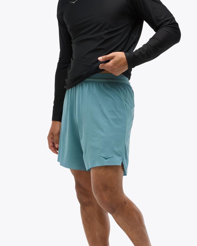 HOKA Men's Glide 7" Short 2in1 in Outer Space, Size Large Product Image