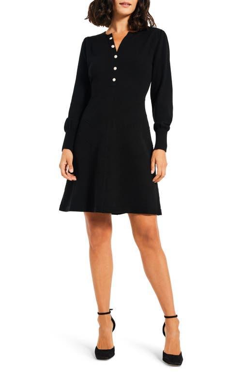 Womens Twirl Time Button-Front Dress Product Image