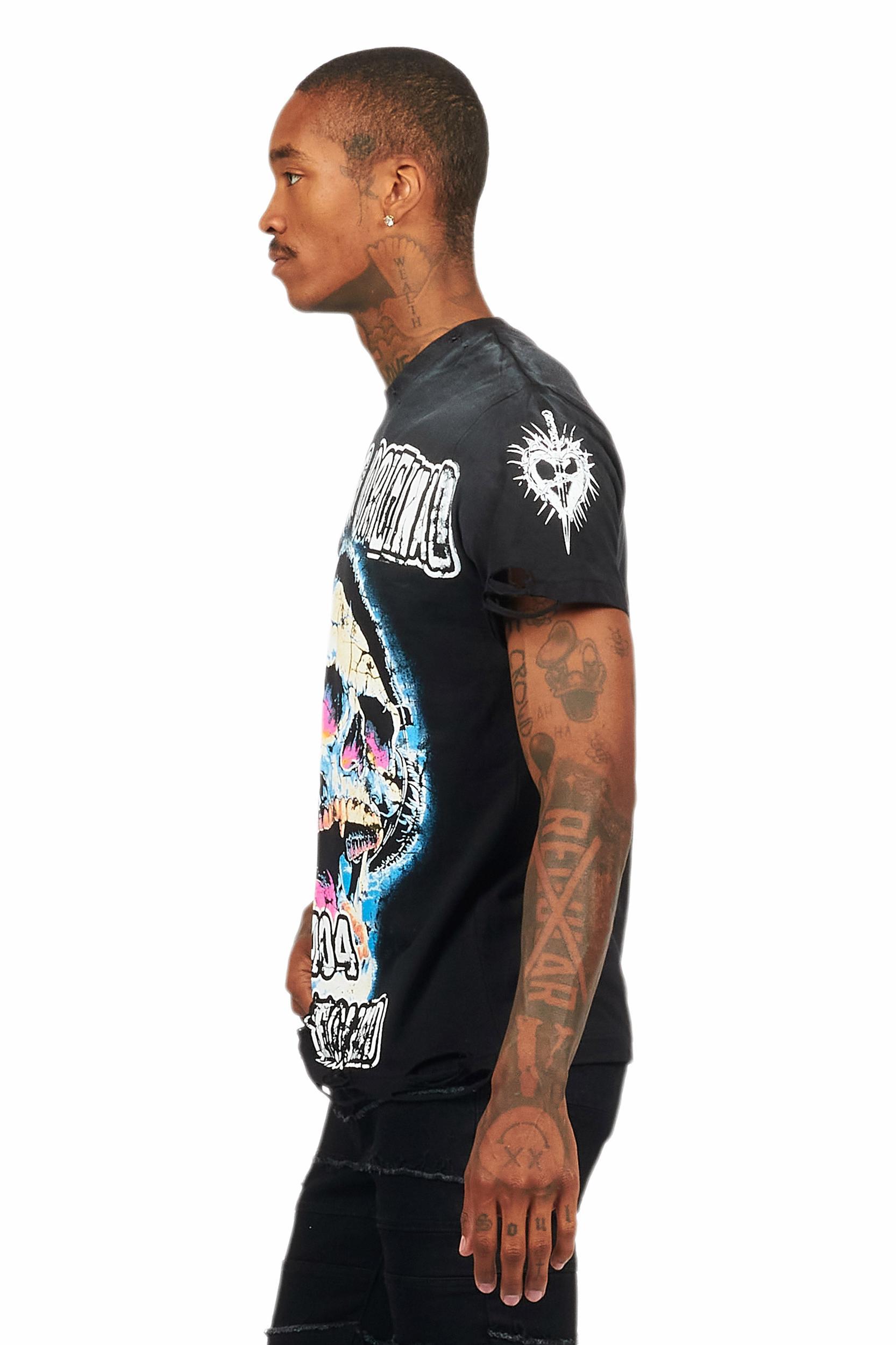 Amare Black Graphic T-Shirt Male Product Image