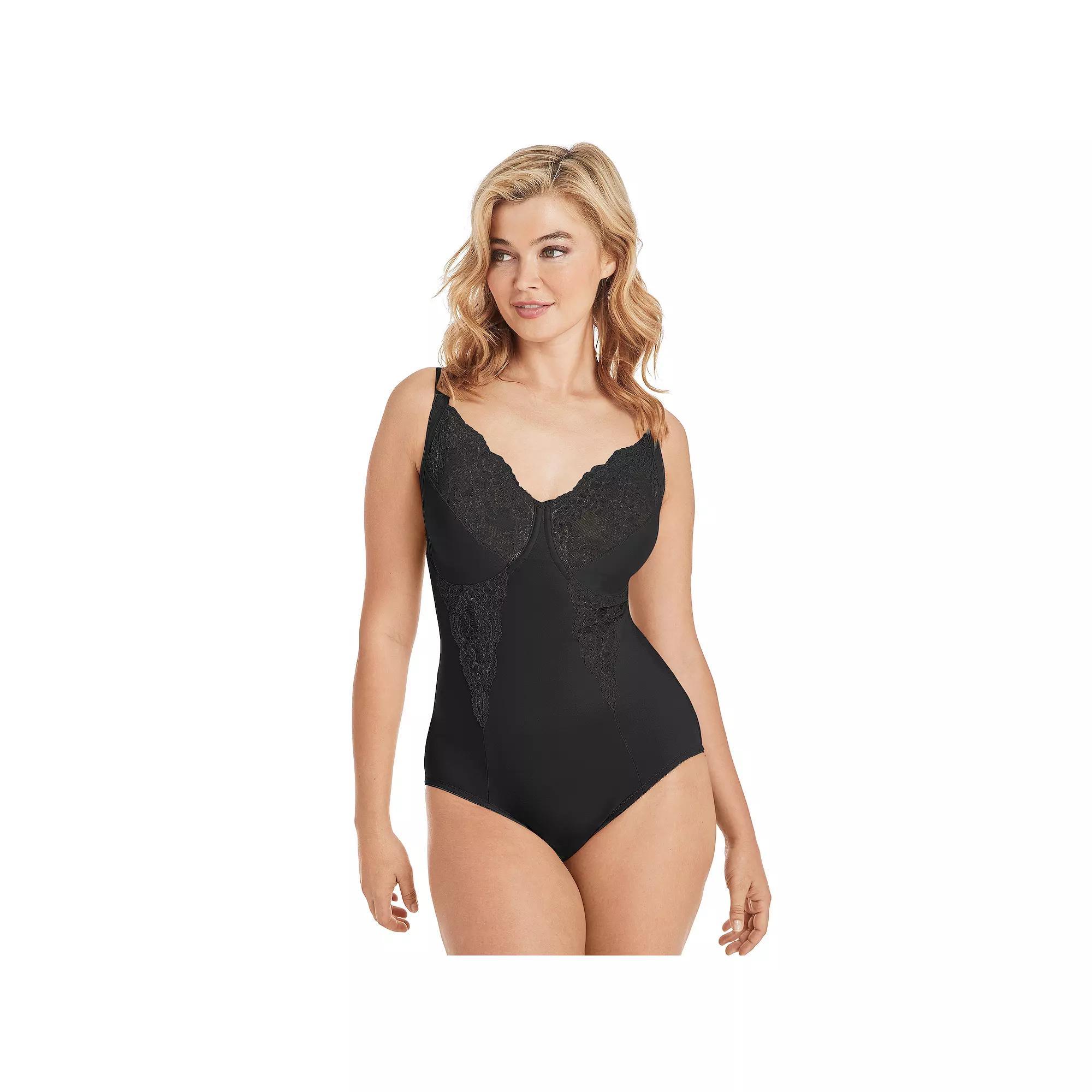 Maidenform Firm Control Shapewear Lace-Trim Body Shaper 1456, Womens Product Image