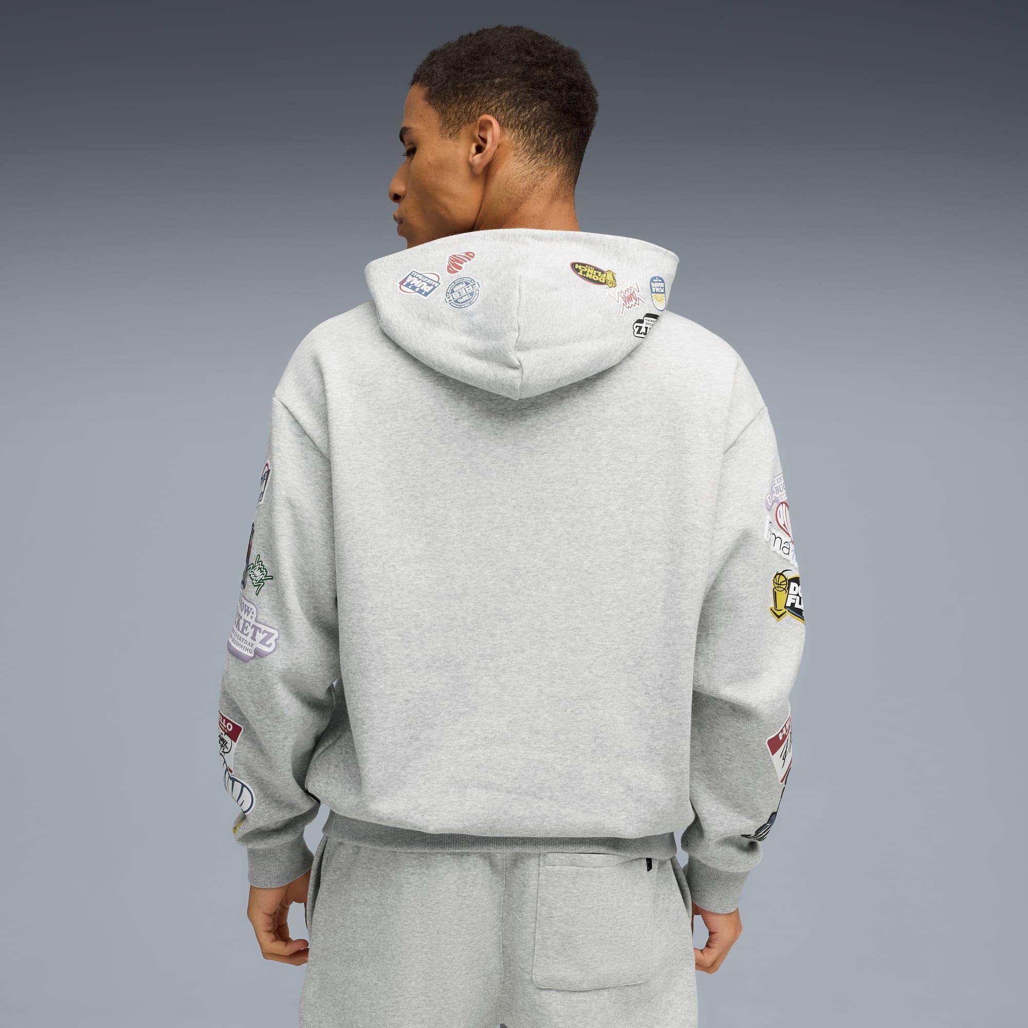 Sticker Pack Pullover Hoodie Men Product Image