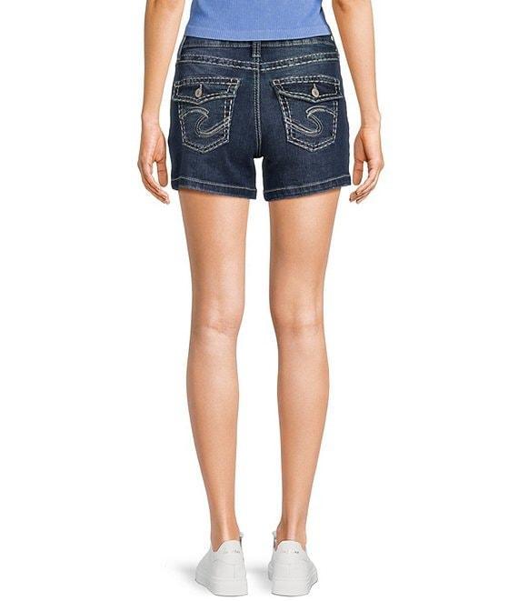 Silver Jeans Co. Suki Mid Rise Curvy Fit Shorts Product Image