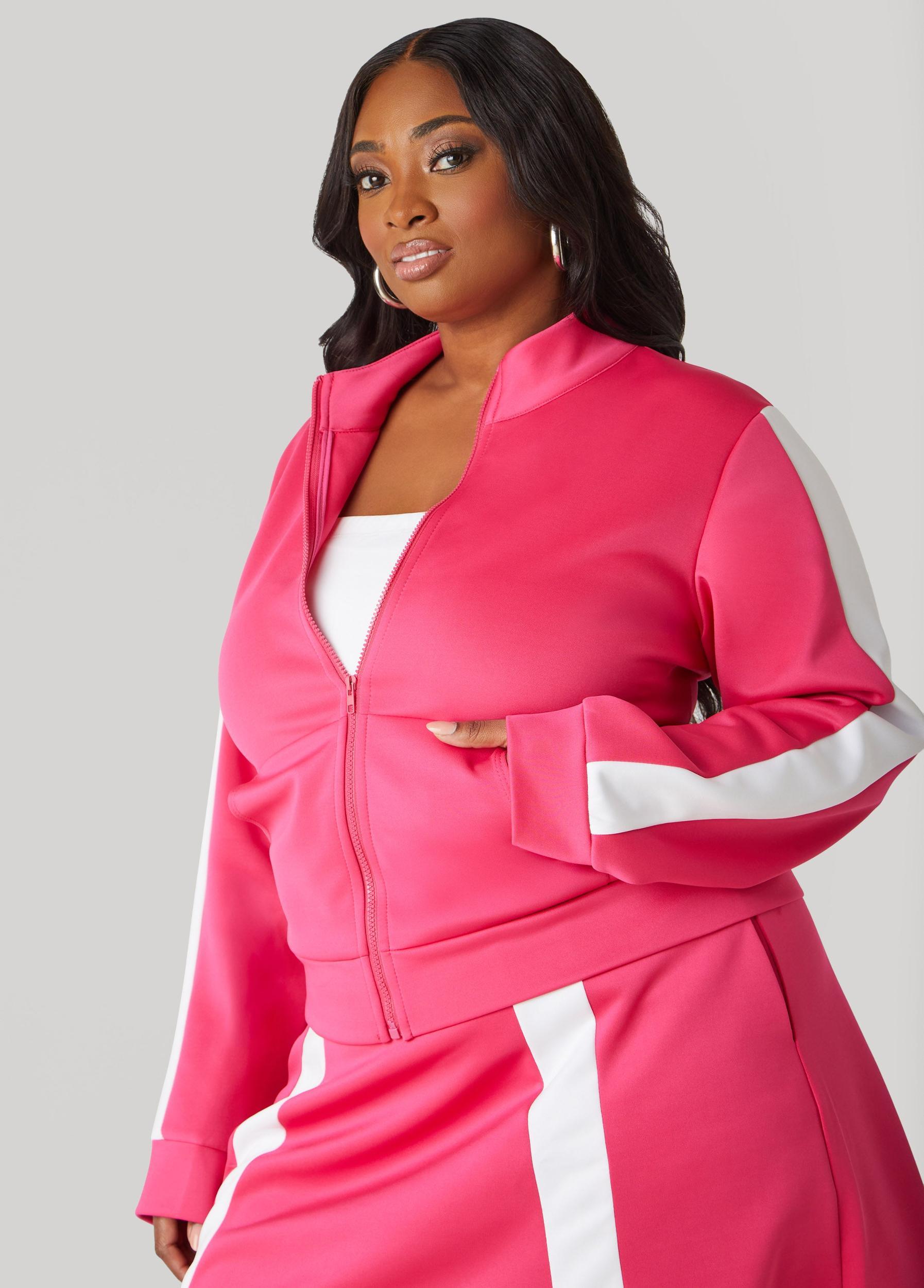Stripe Trimmed Track Jacket Product Image
