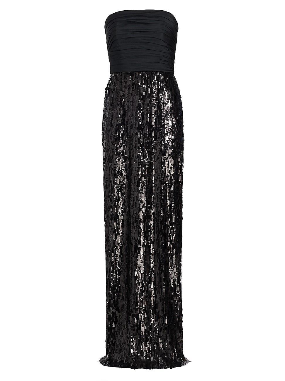 Strapless Sequin Gown Product Image