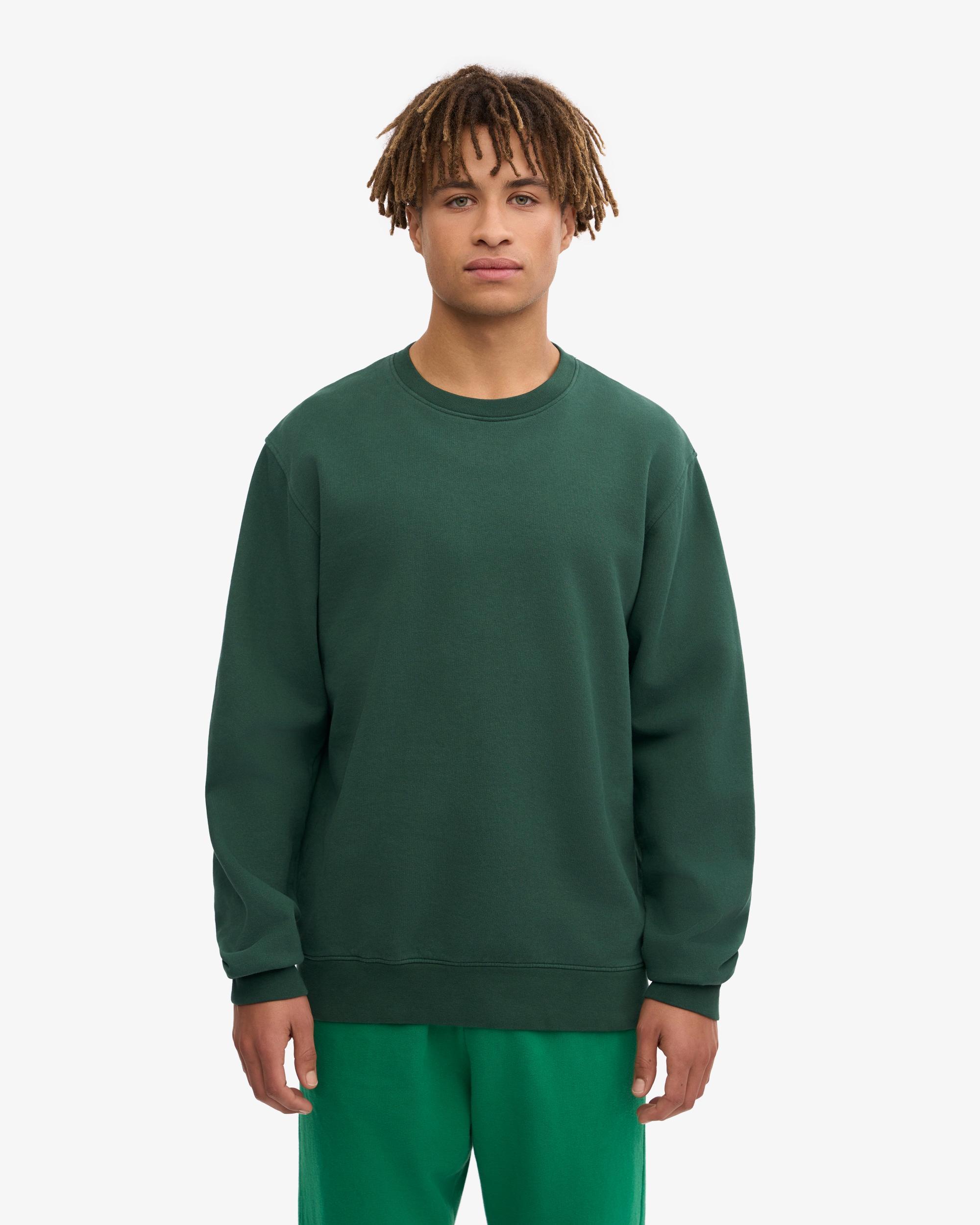 Classic Organic Crew - Emerald Green Product Image