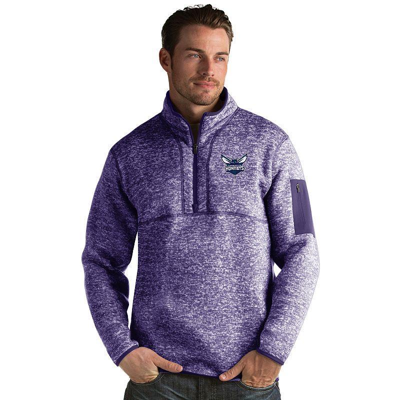 Mens Antigua Washington Wizards Fortune Pullover Wiz Light Gray Grey Product Image