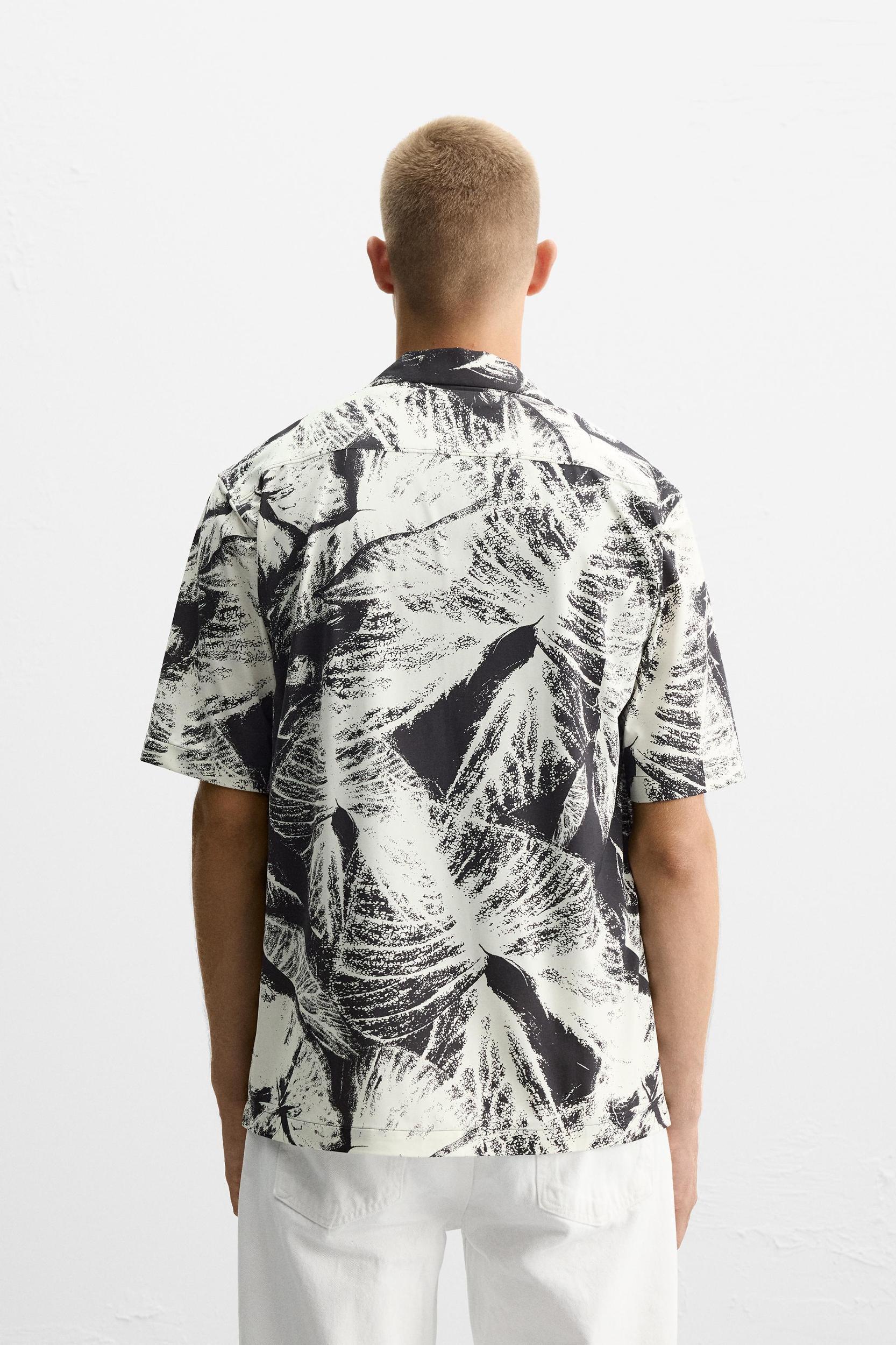 PRINTED STRETCH SHIRT Product Image