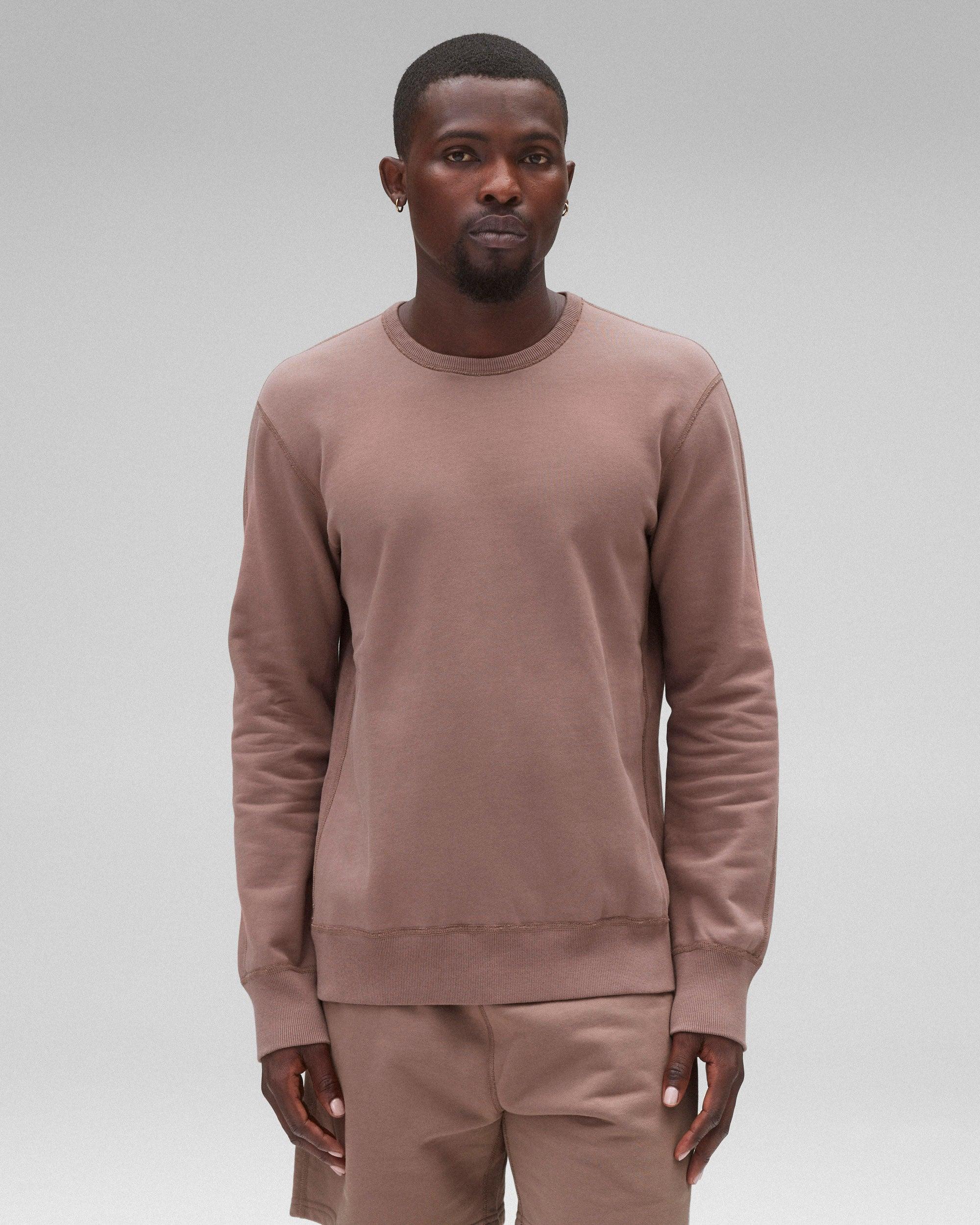 Midweight Terry Slim Crewneck Male Product Image