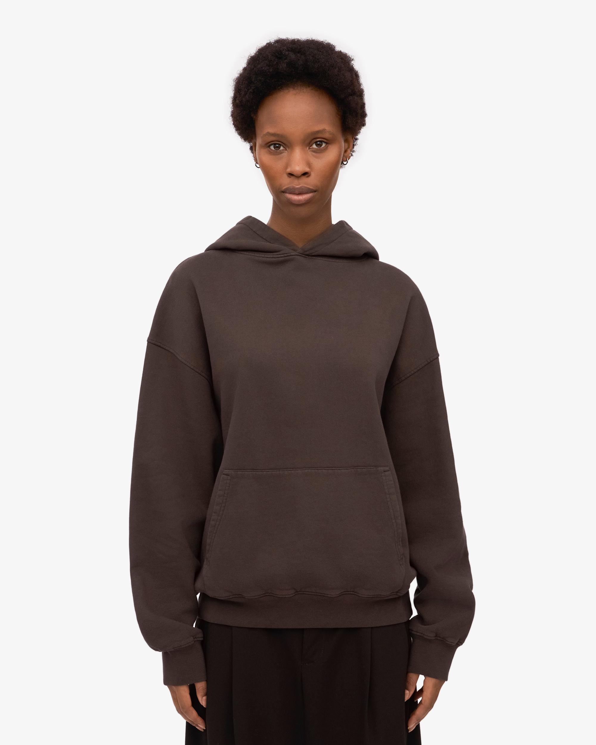Organic Oversized Hood - Hunter Green Product Image
