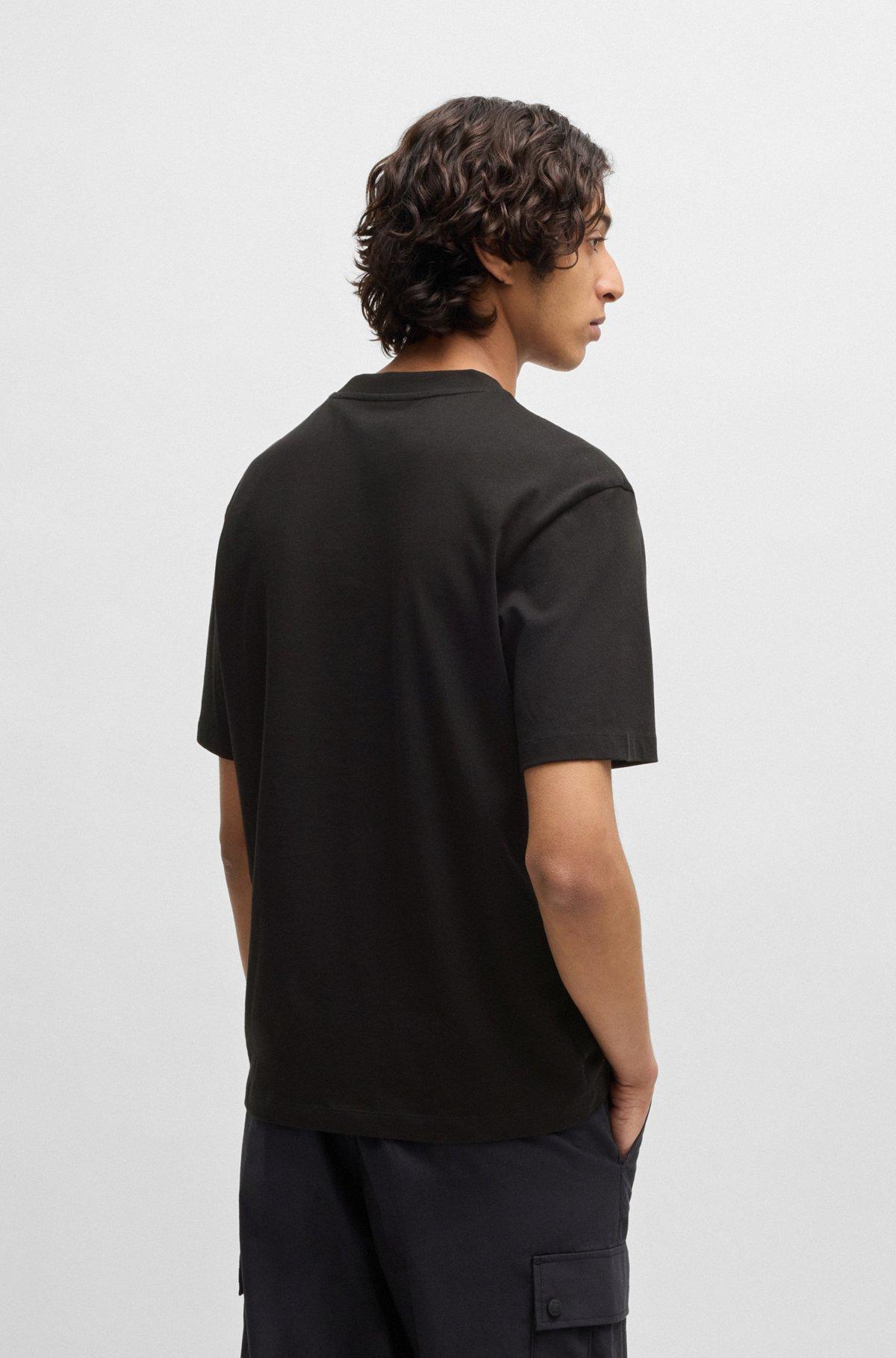 HUGO x RB cotton-jersey T-shirt with degradé bull graphic Product Image