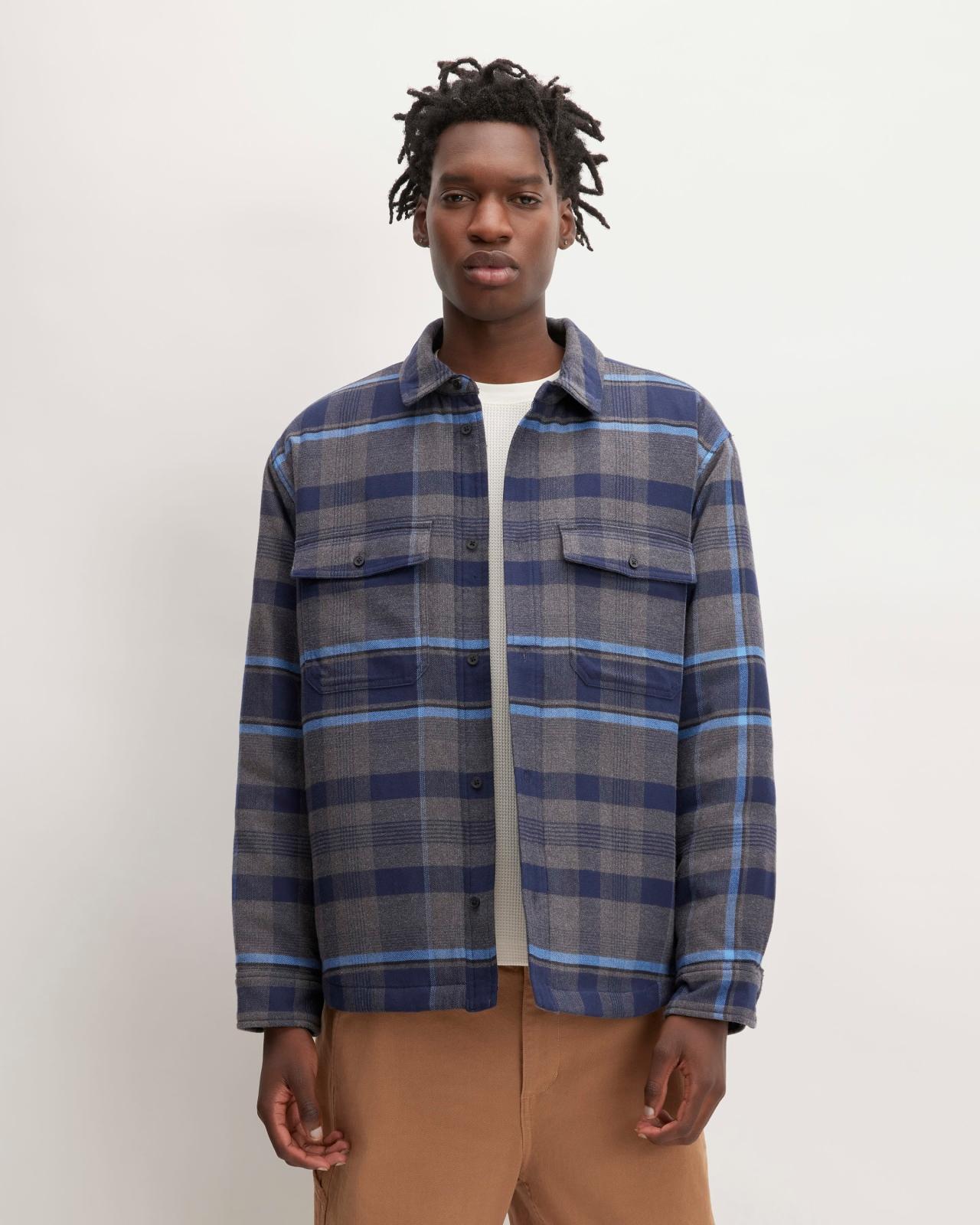The Flannel Filled Shirt Jacket Product Image