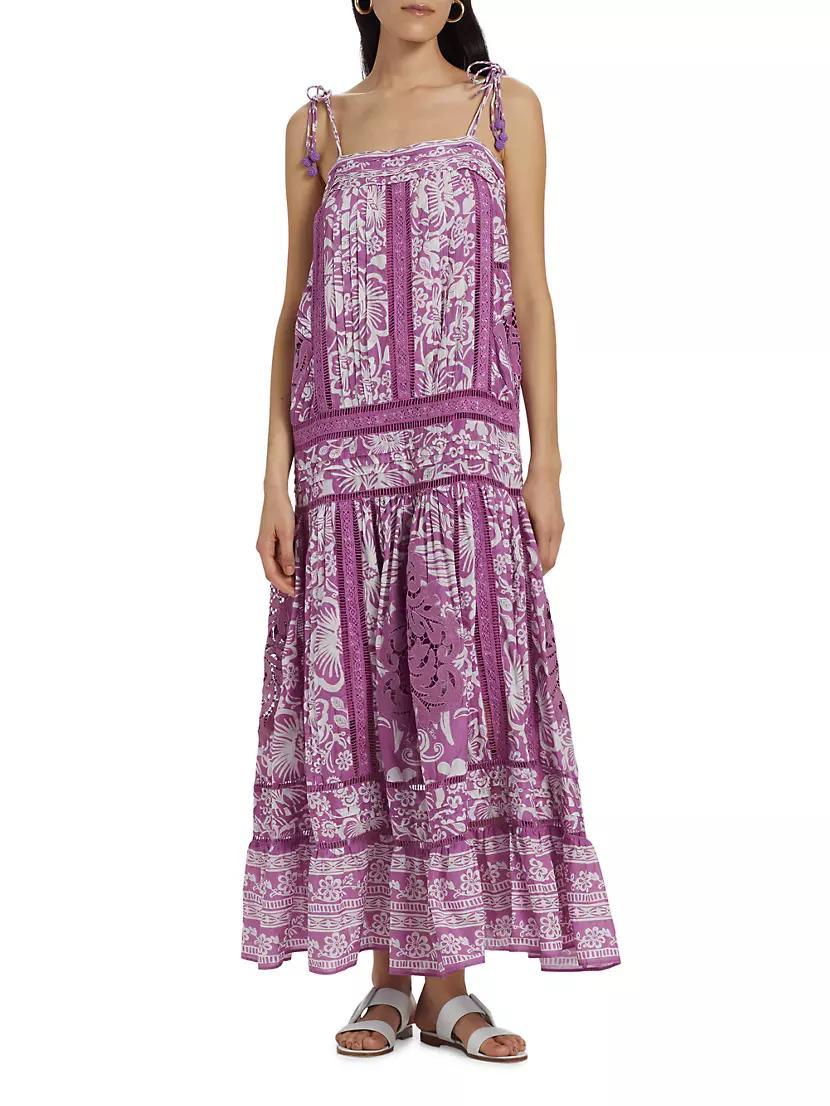 Sweet Garden Floral Shift Maxi Dress Product Image