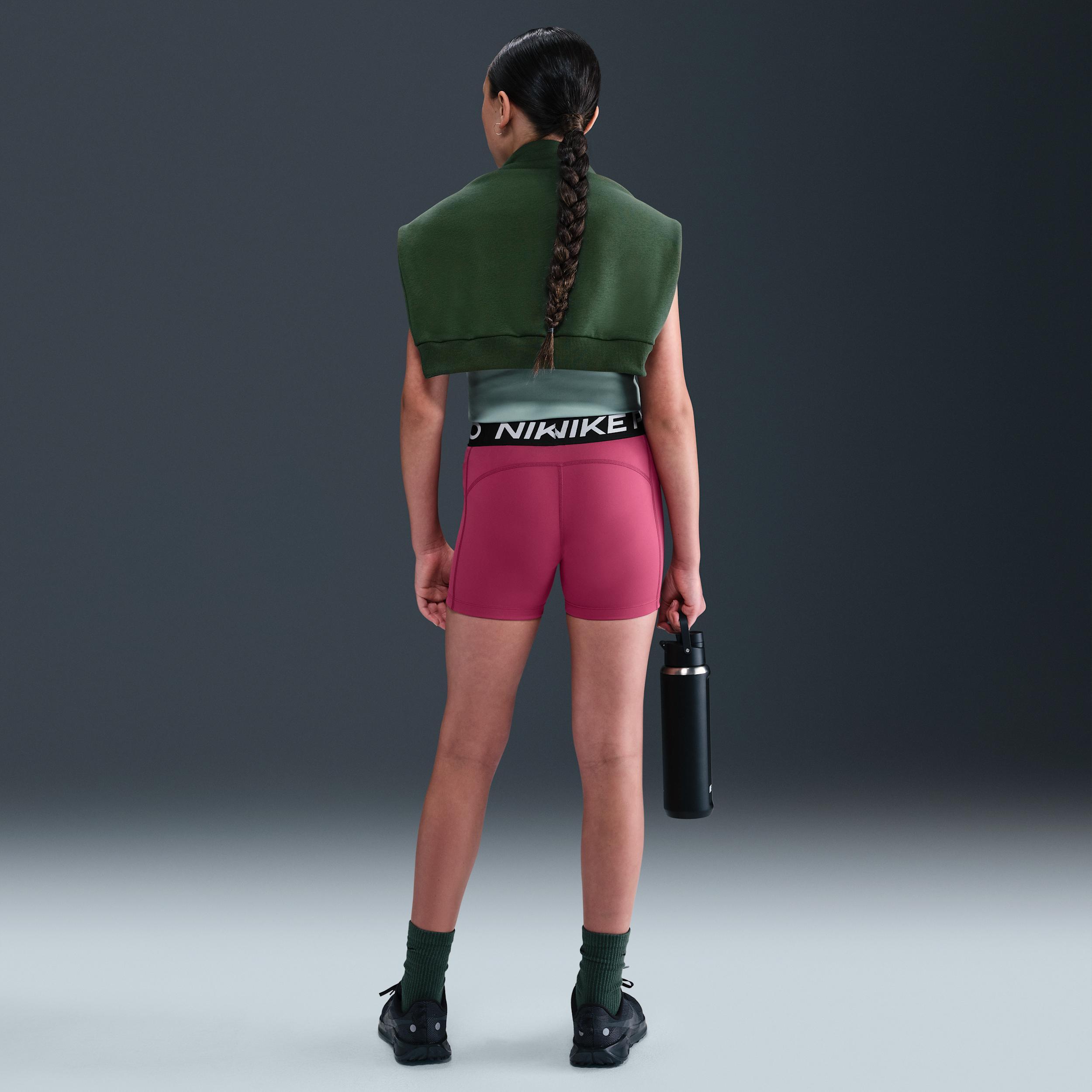 Women's Nike Pro Girls' Dri-FIT 3" Shorts Product Image