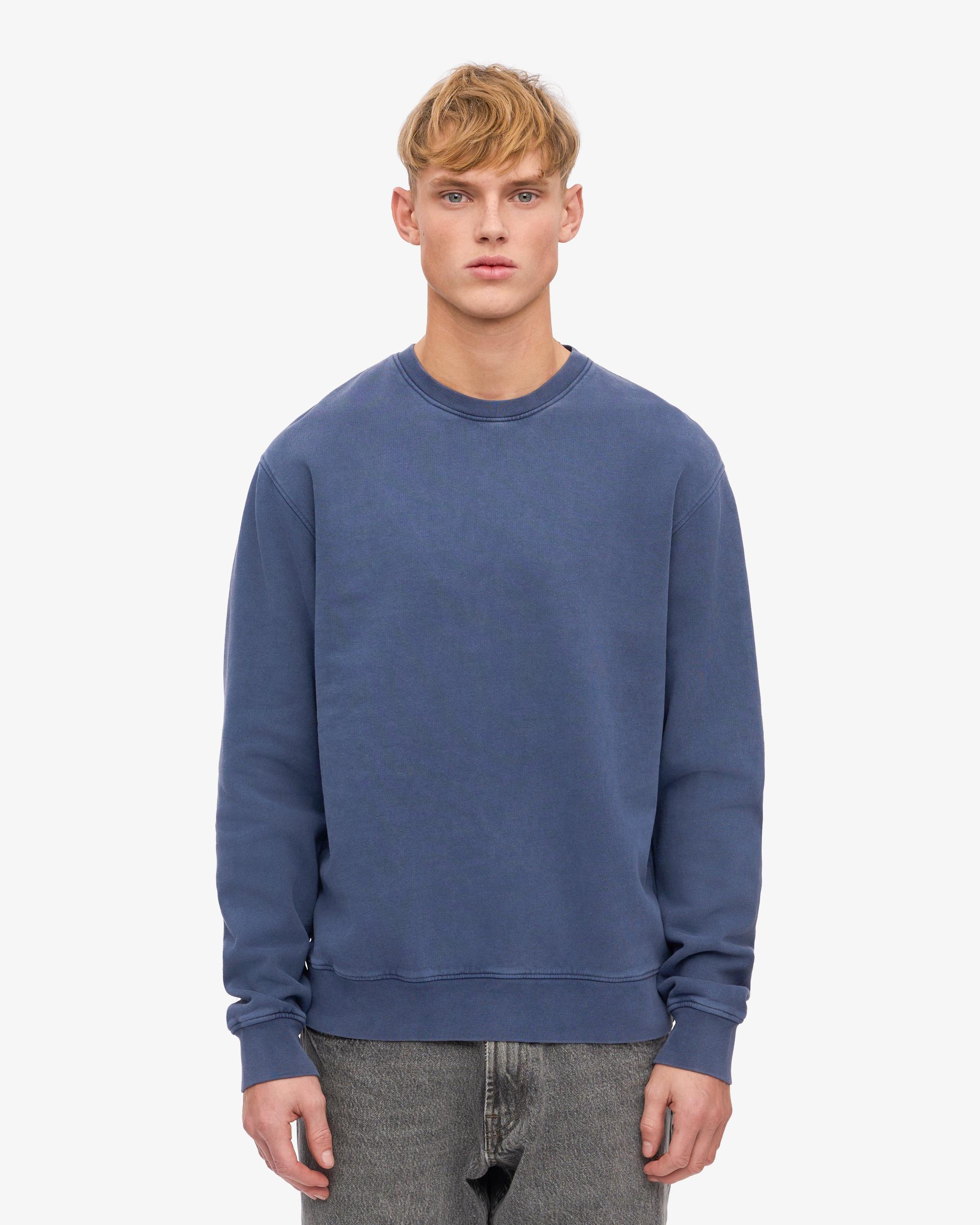 Classic Organic Crew - Neptune Blue Product Image