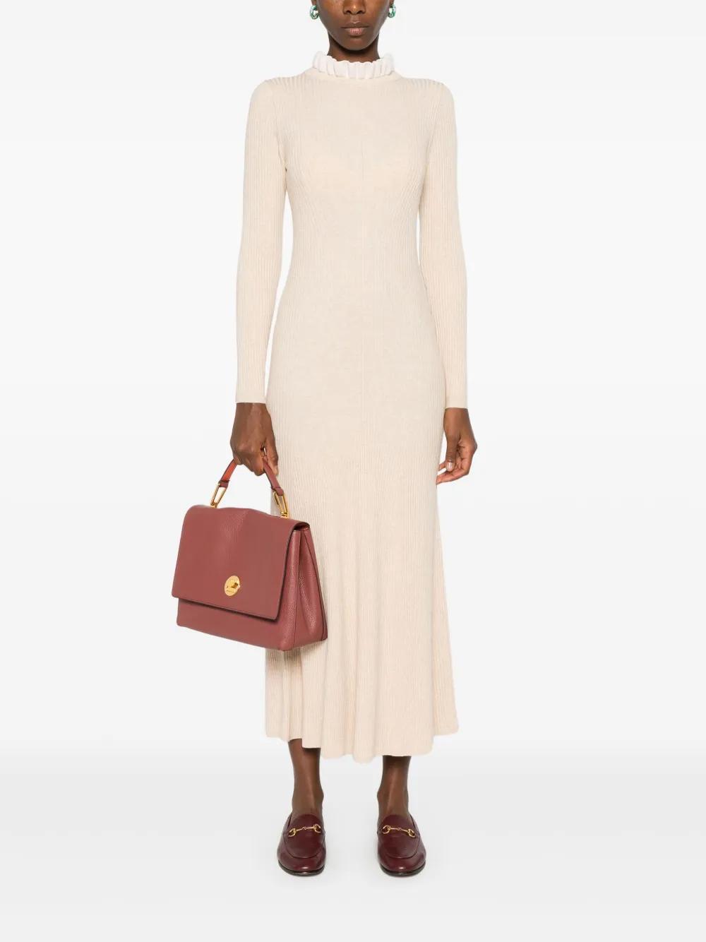 ribbed-knit dress Product Image
