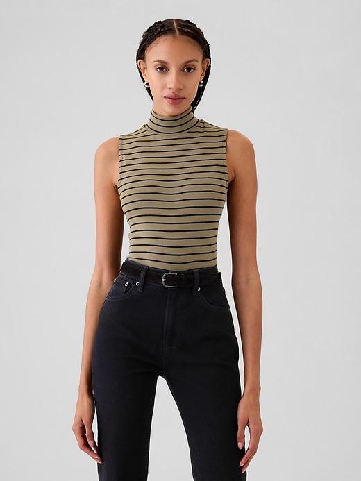Modern Mockneck Tank Top Product Image