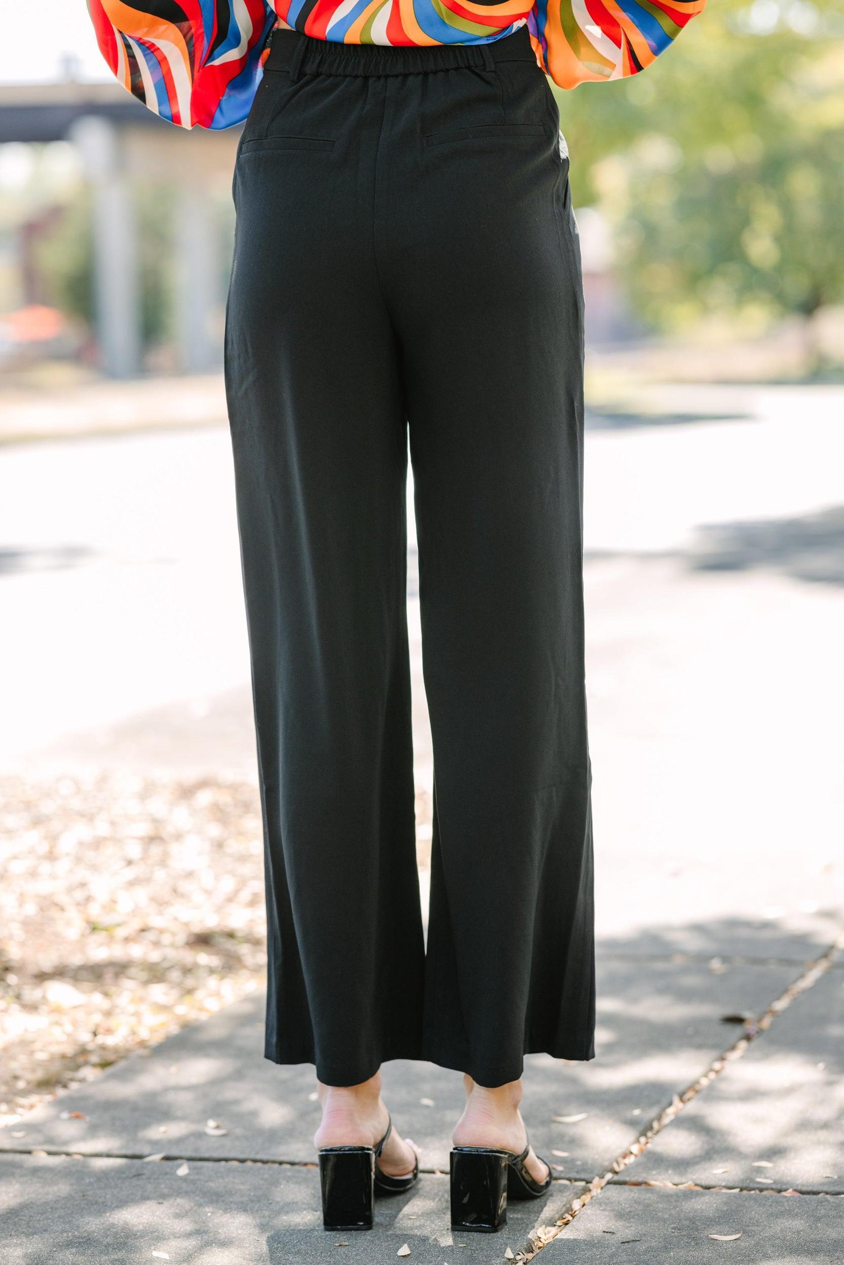 Listen To Love Black Pants Female Product Image