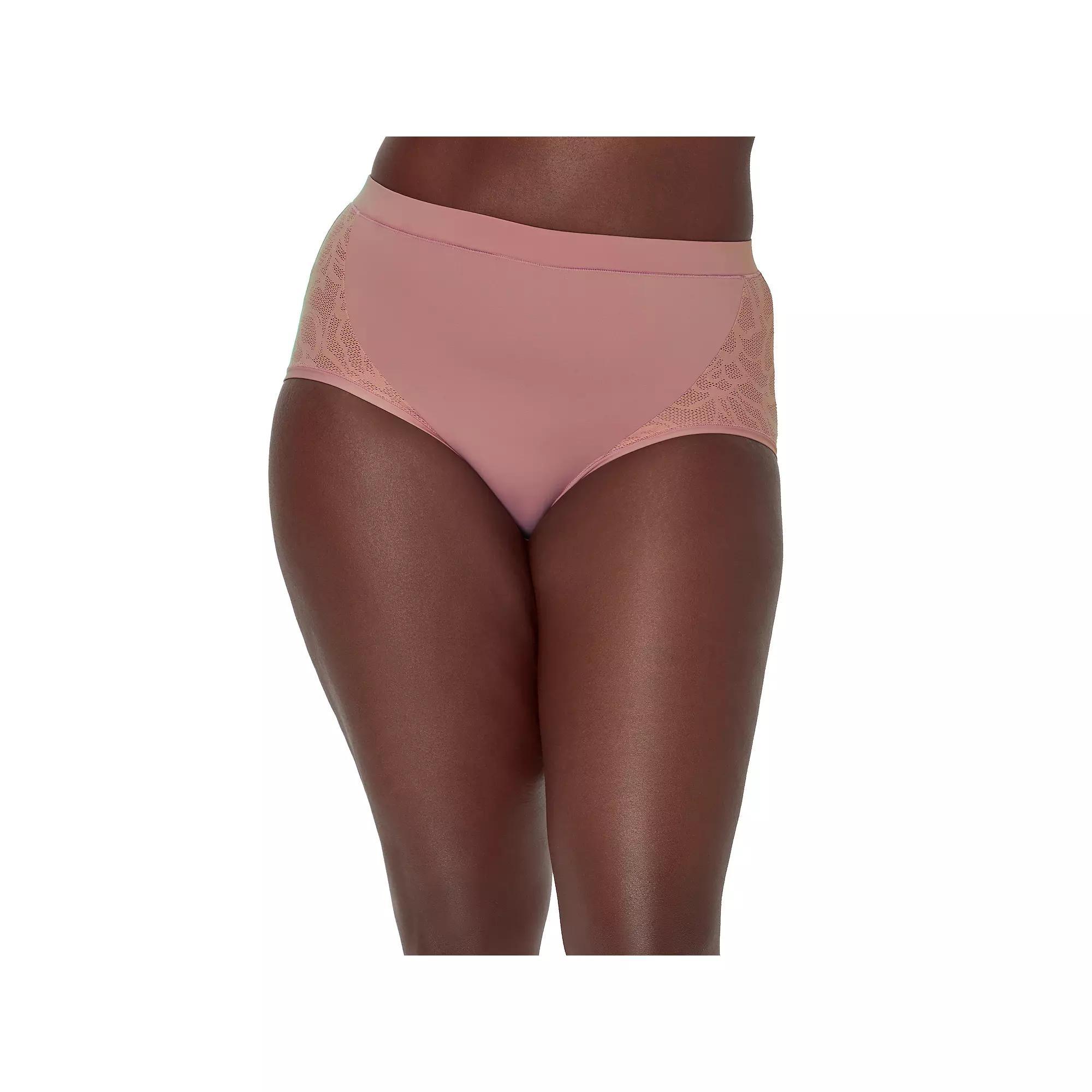 Women's Bali®'s Coolest Smoothing High-Waist Brief Panty DFCSBF, Size: Small, Smokey Purple Mauve Product Image