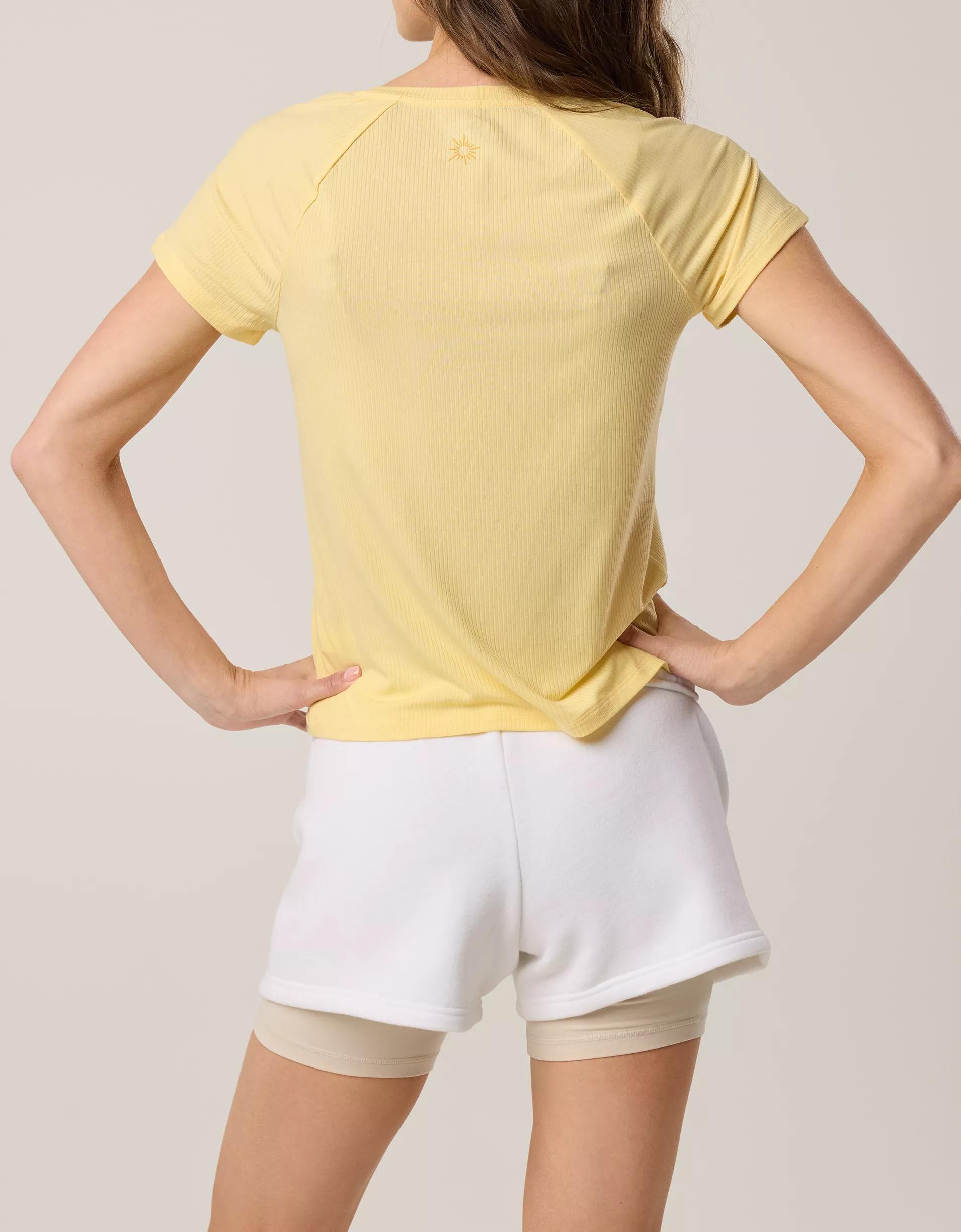 OFFLINE By Aerie Thumbs Up Ribbed T-Shirt Product Image