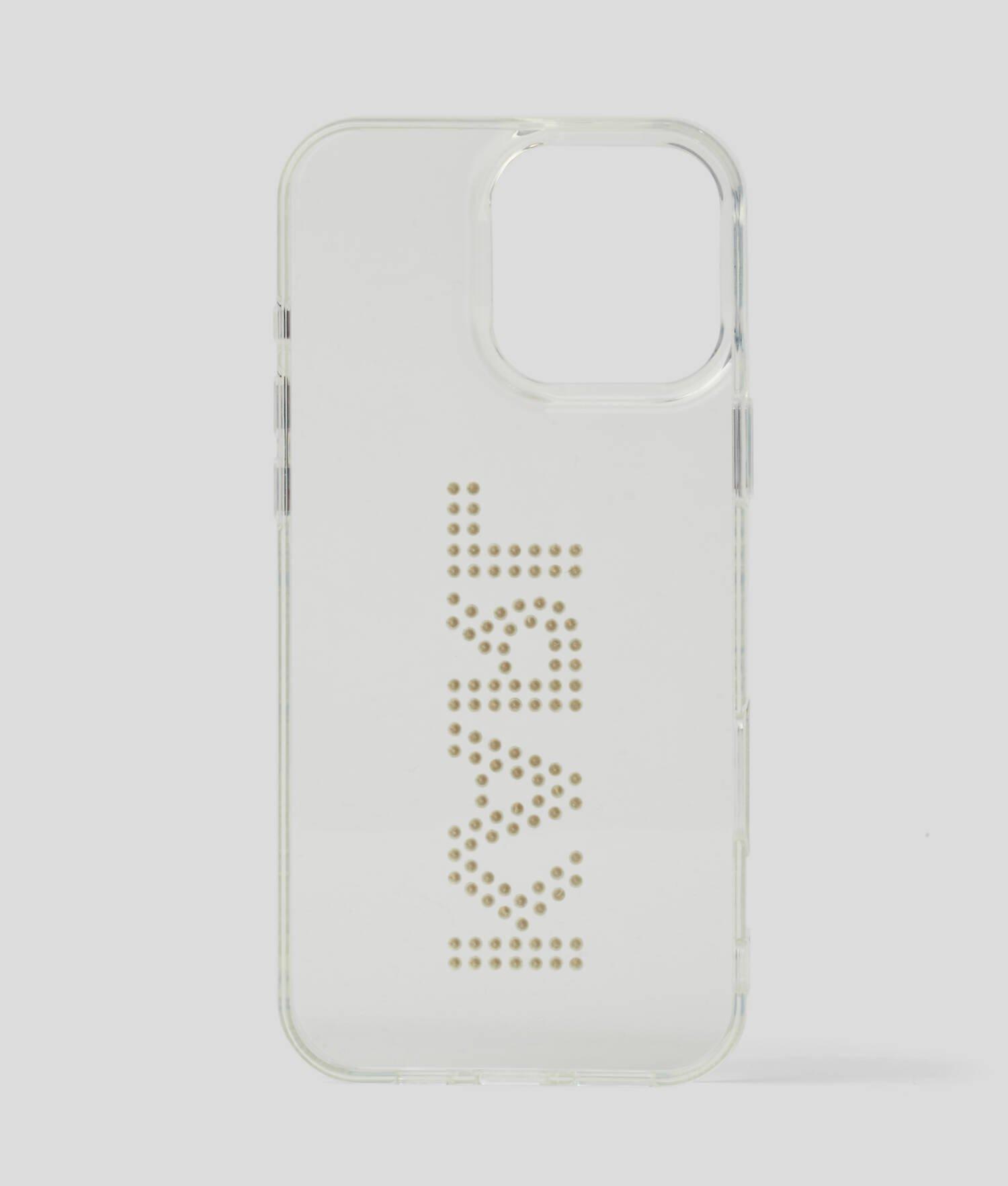 RHINESTONE KARL LOGO IPHONE 16 PRO MAX CASE Product Image
