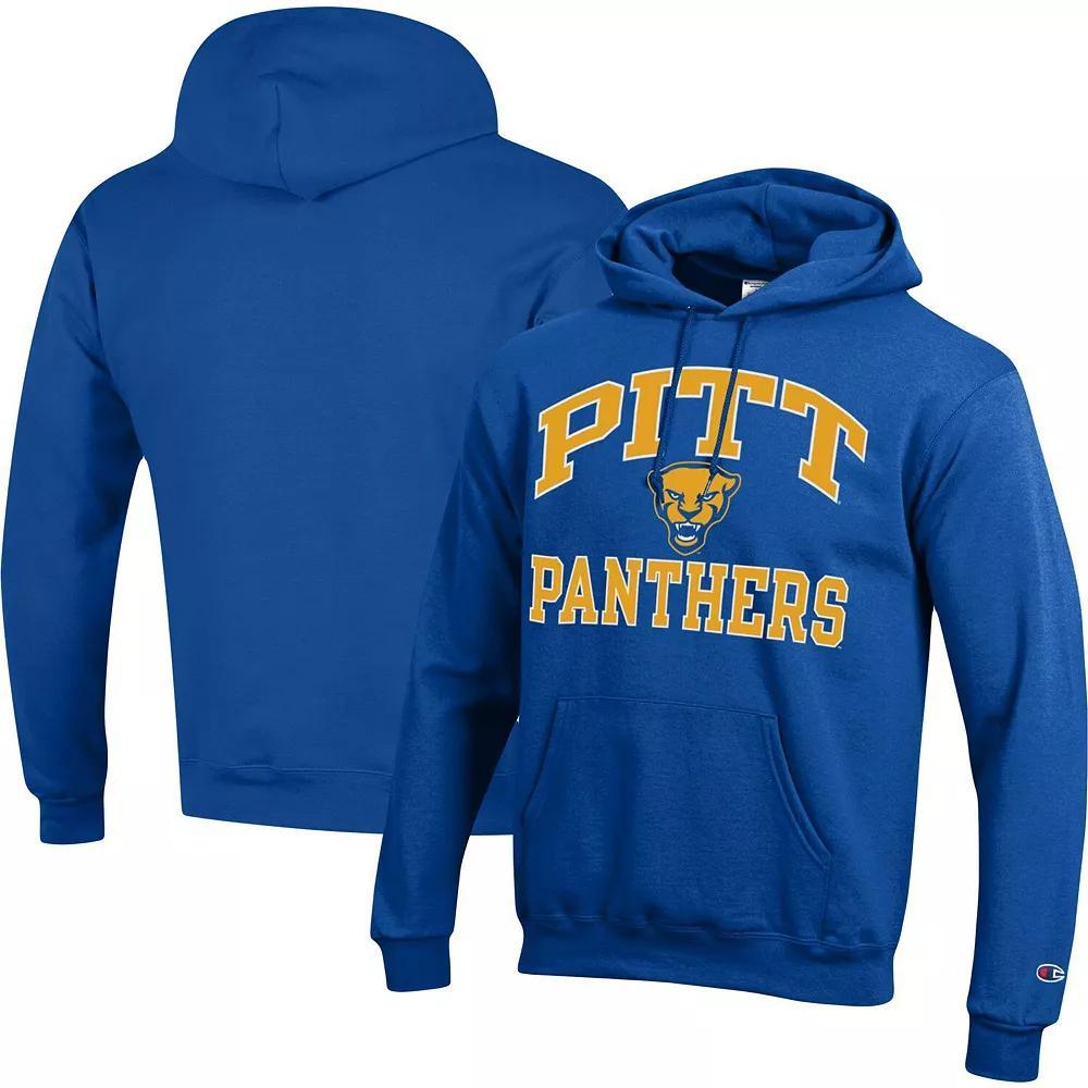 Men's Champion Royal Pitt Panthers High Motor Pullover Hoodie, Size: Large, Blue Product Image