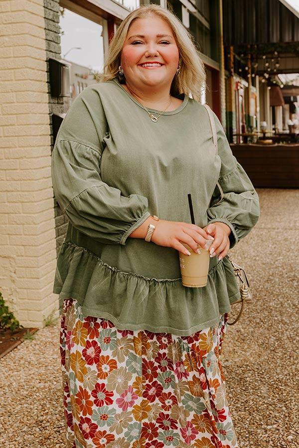 Romance Novel Vintage Wash Top Curves Product Image