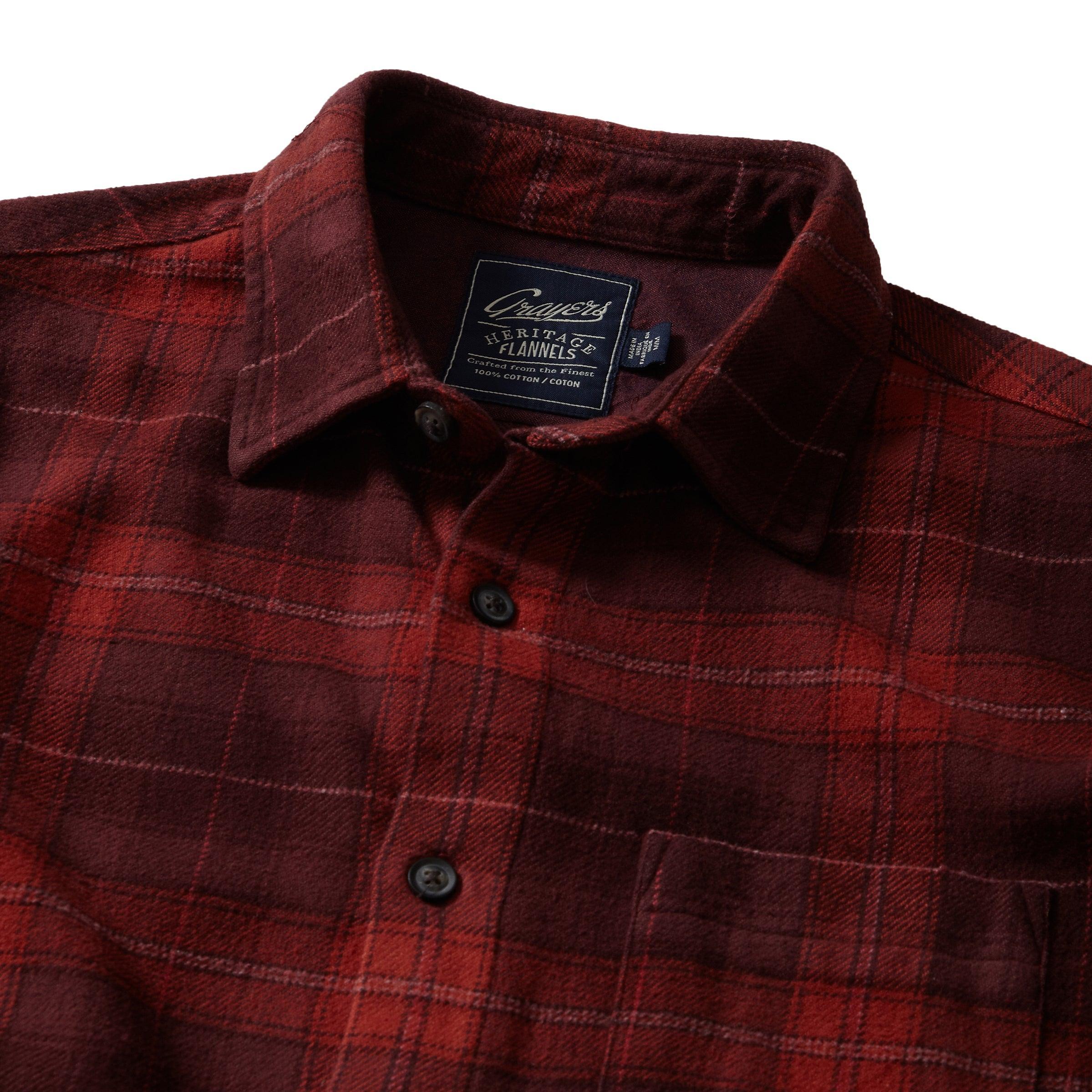 Durango Heritage Flannel Shirt - Red Clay (Final Sale)* Product Image