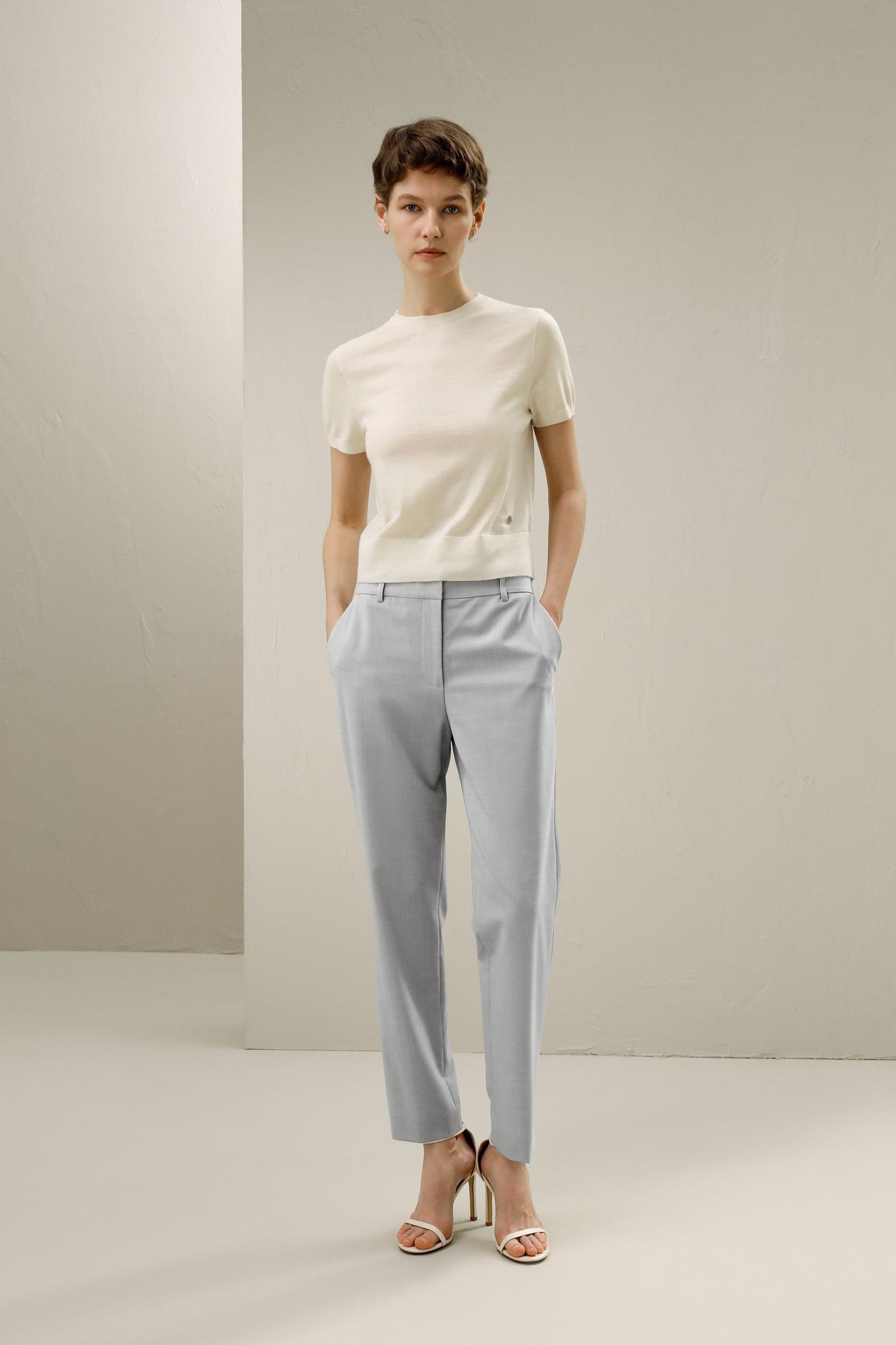 Cashmere Round Neck Sweater Product Image