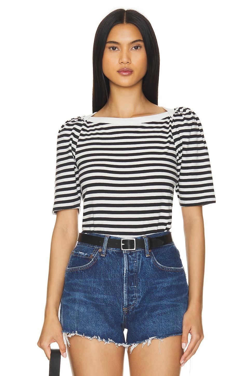 Deana Stripe Envelope T-shirt Nation LTD Product Image