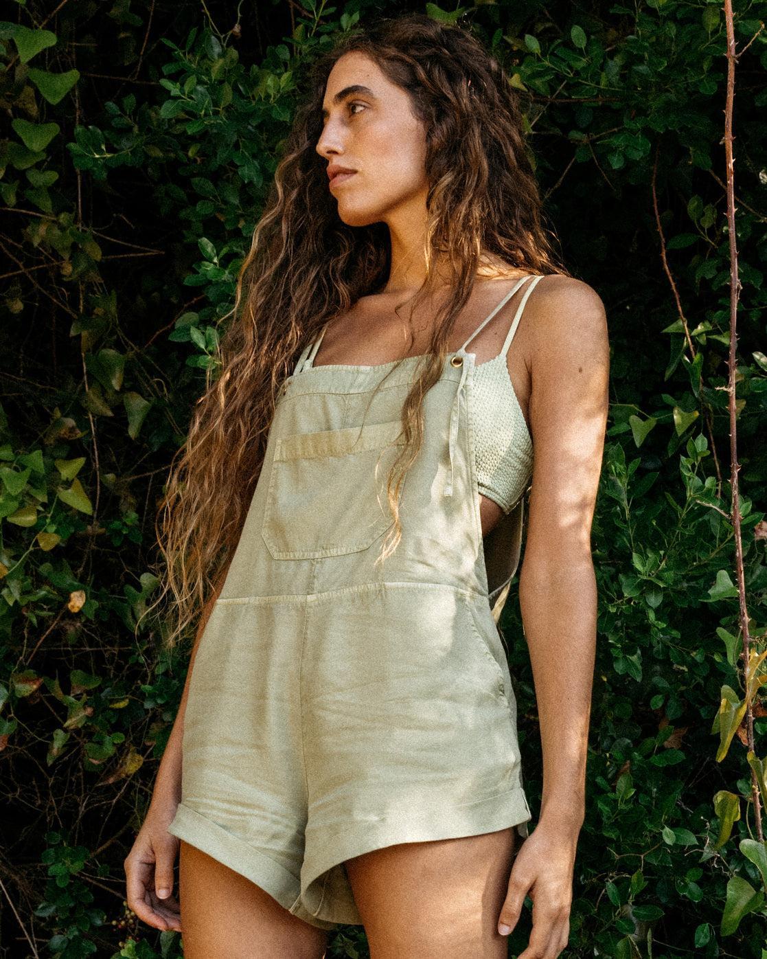 Wild Pursuit Romper - Avocado Female Product Image