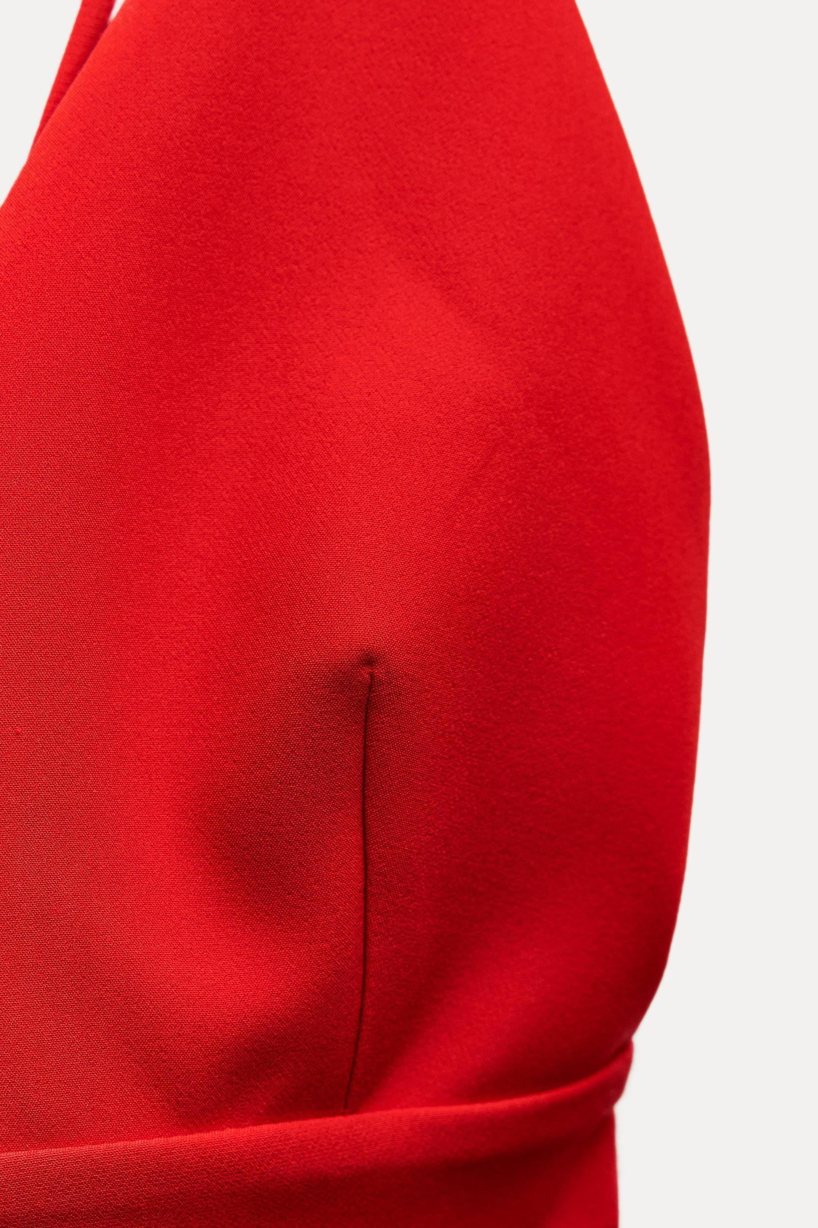 BACK JEWEL BOW MINI DRESS Product Image