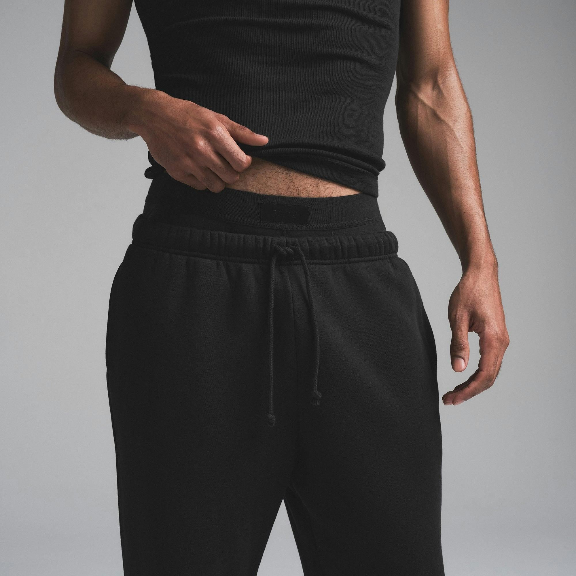 FLEECE LOUNGE MENS CLASSIC STRAIGHT LEG PANT | WASHED ONYX Product Image