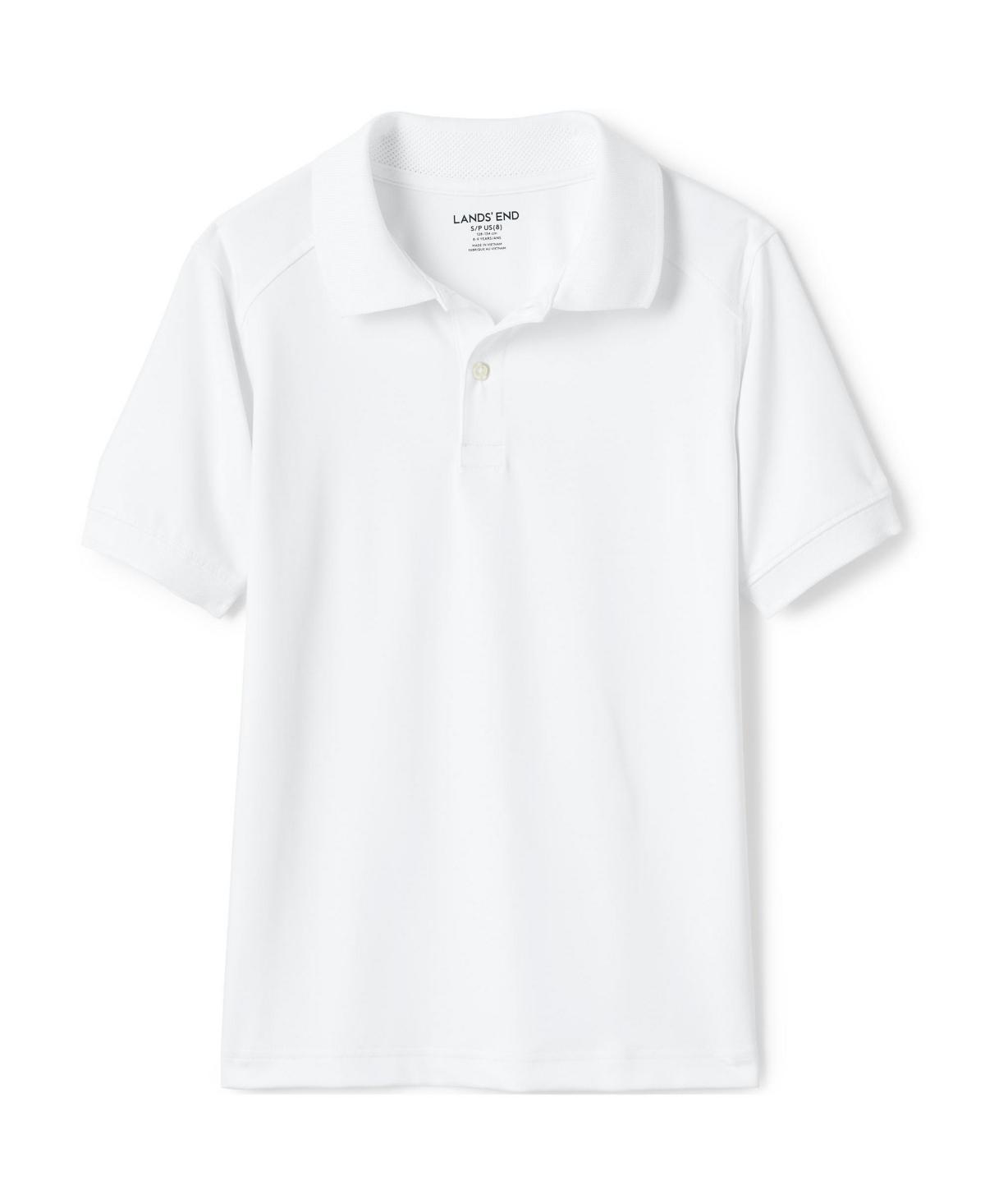 Lands' End School Uniform  Kids Short Sleeve Rapid Dry Polo Shirt in Cobalt at Nordstrom, Size Xx-Small Product Image