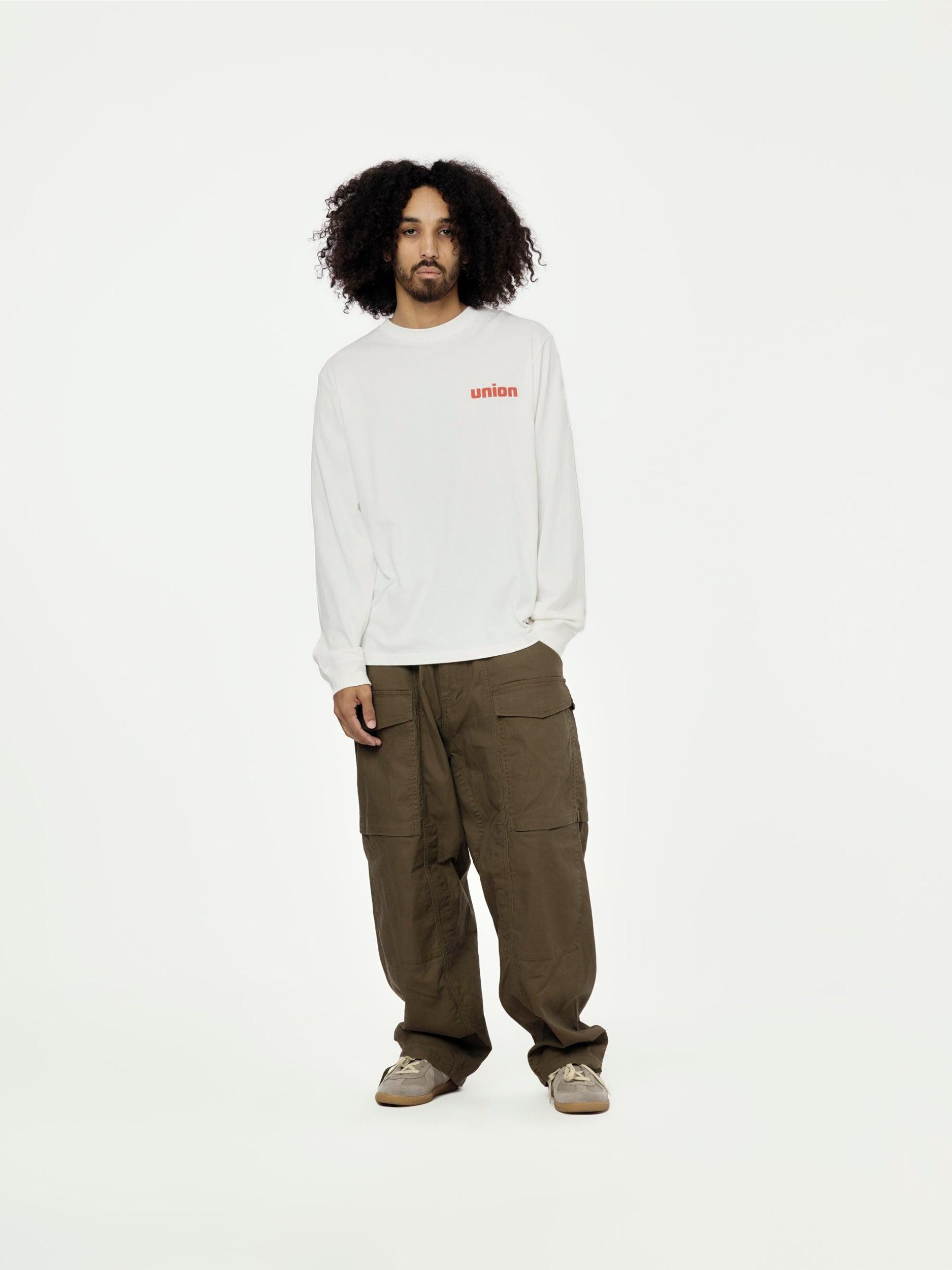 Vert L/S Tee (Optic White) Product Image