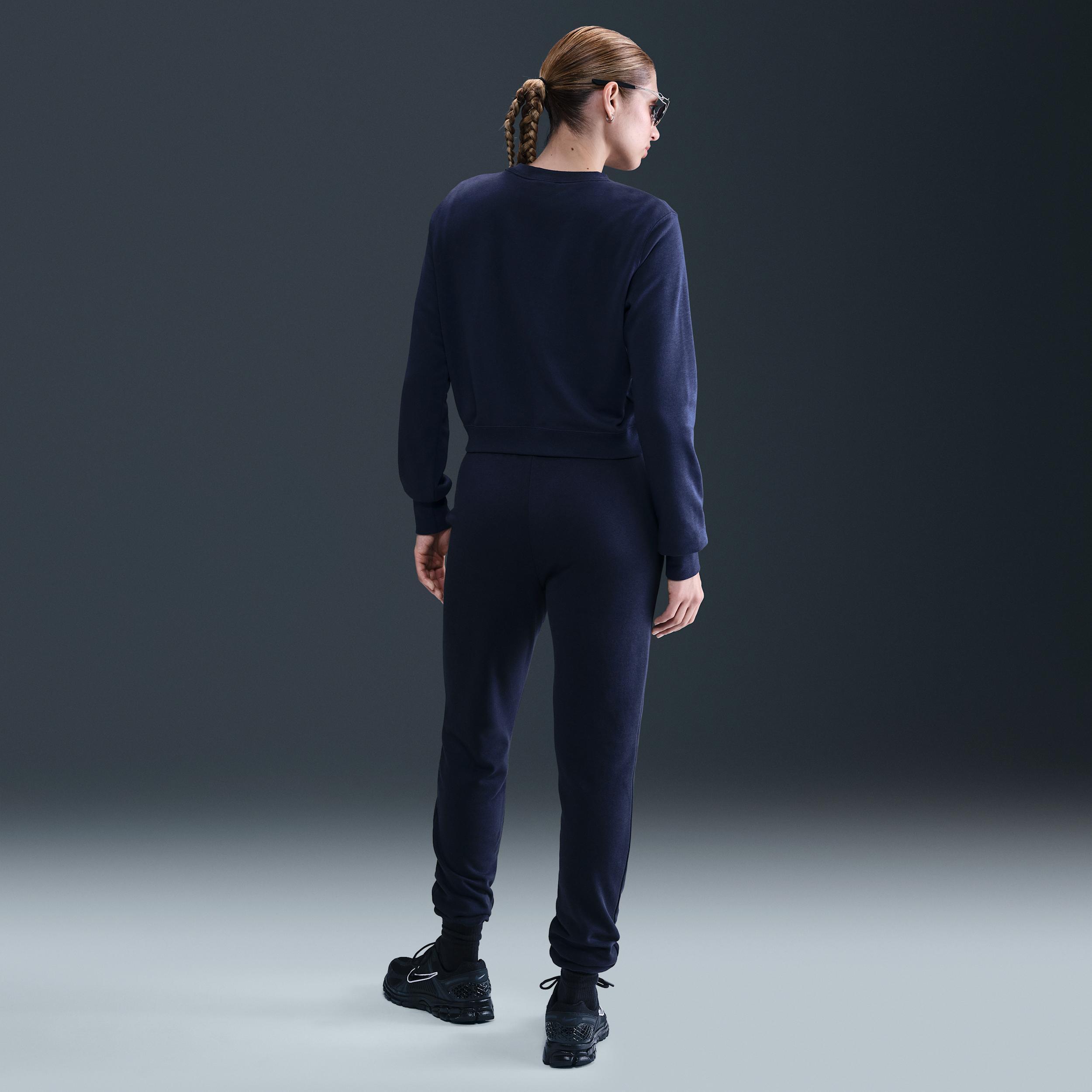 Women's Nike Sportswear Chill Terry Crew-Neck French Terry Sweatshirt Product Image