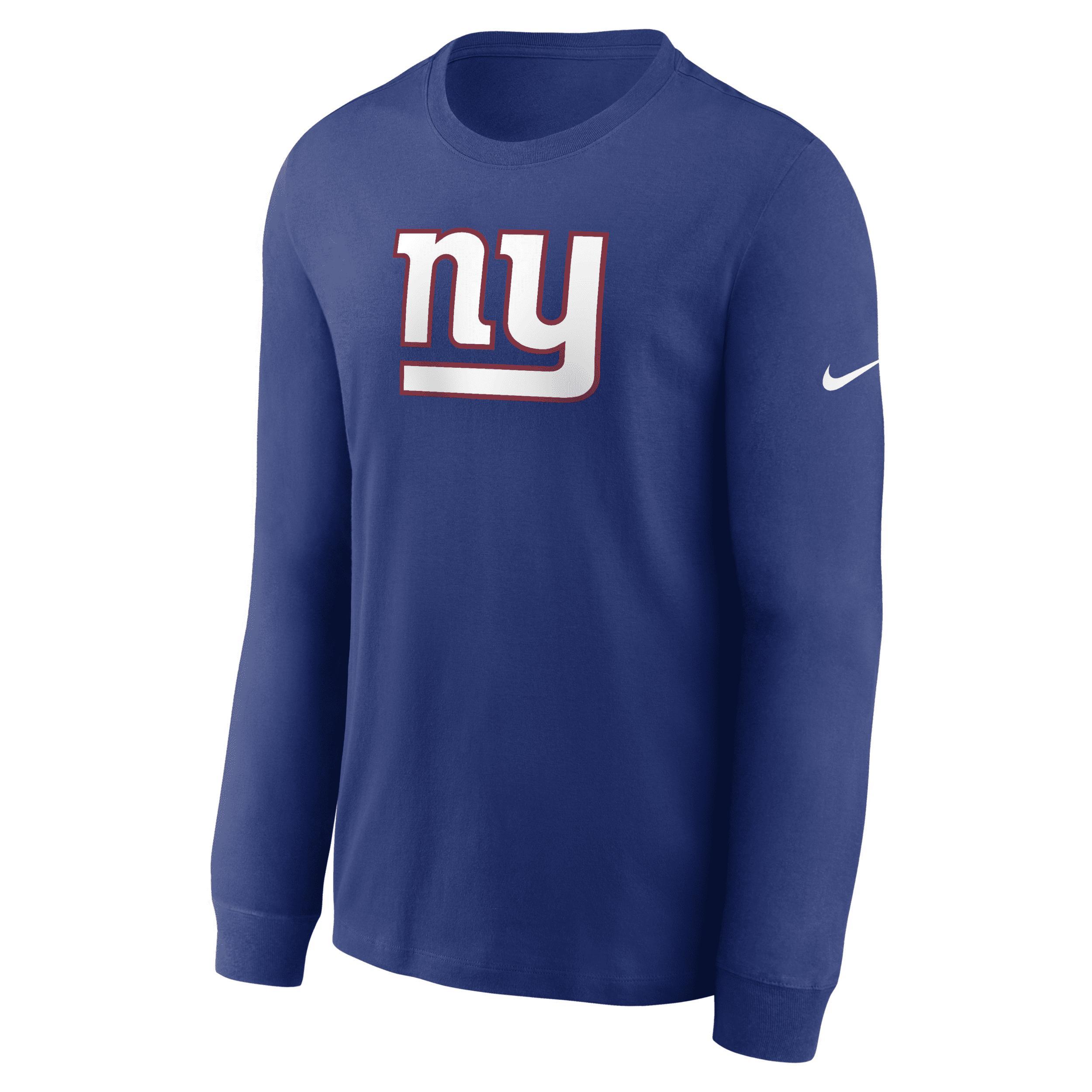 Mens Nike Royal Buffalo Bills Primary Logo Long Sleeve T-Shirt Product Image