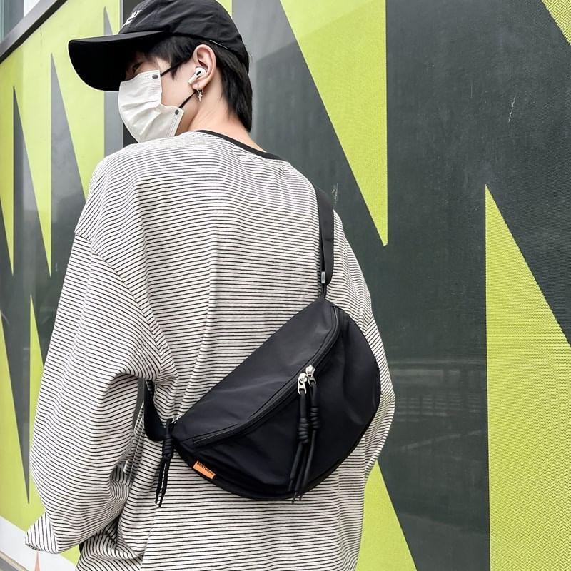 Canvas Zip Crossbody Bag Product Image
