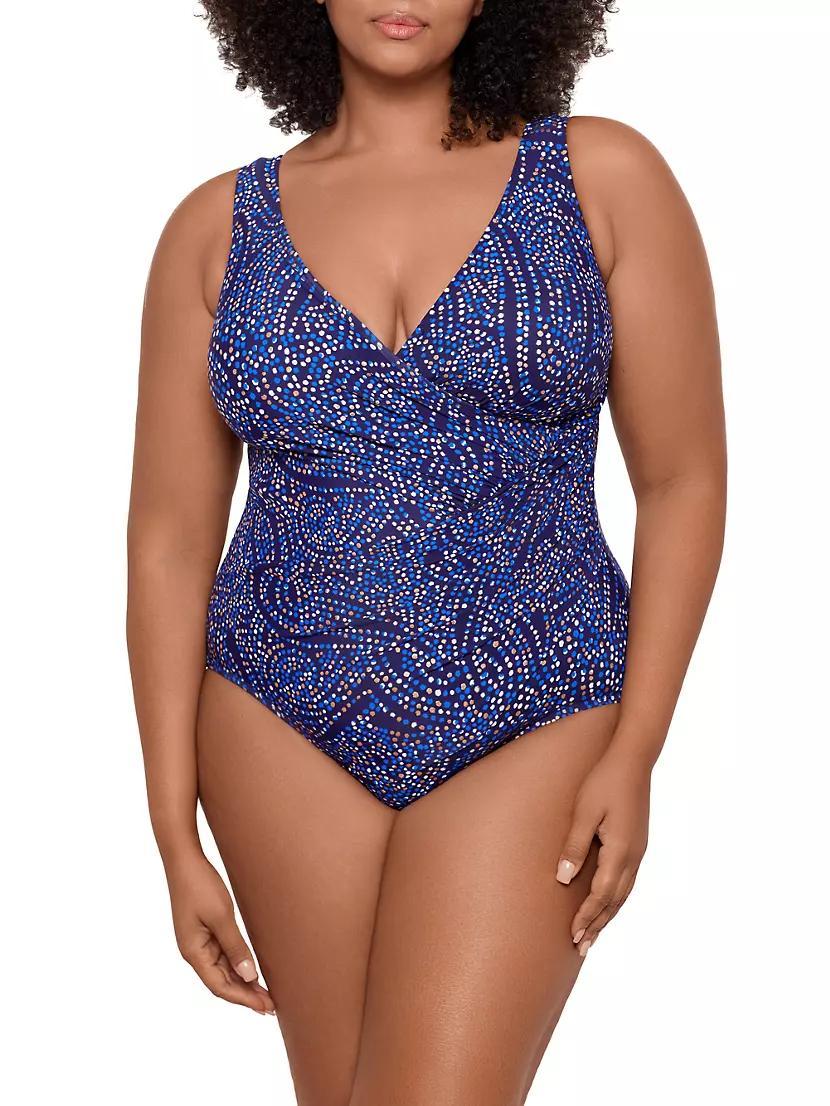 Plus Spotlight Oceanus One-Piece Swimsuit Product Image