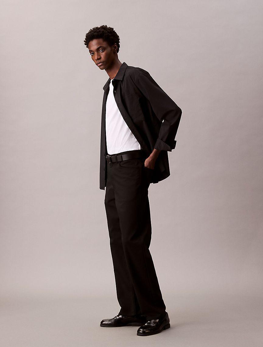 Pleated Wool Gabardine Blend Trouser Product Image