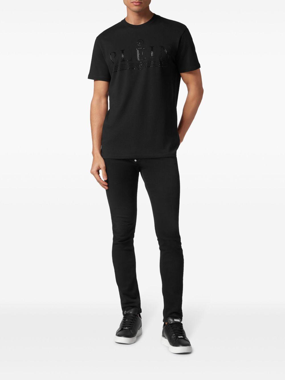 logo-embellished cotton T-shirt Product Image