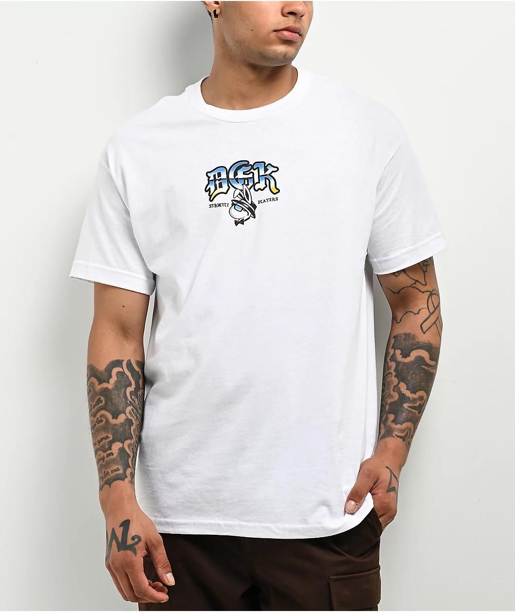 DGK Lo Side White T-Shirt Product Image