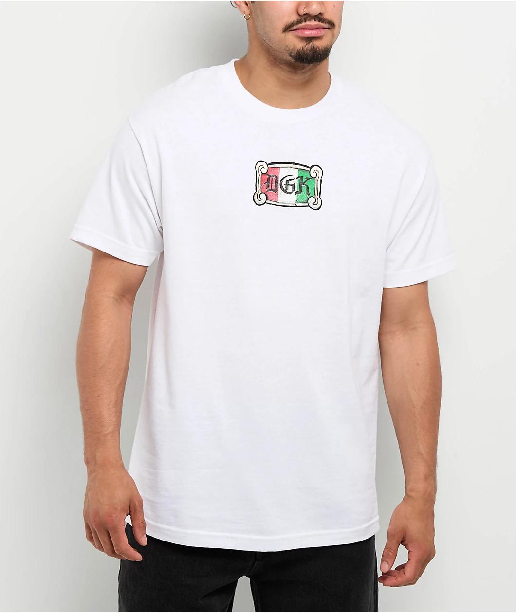 DGK Empire White T-Shirt Product Image