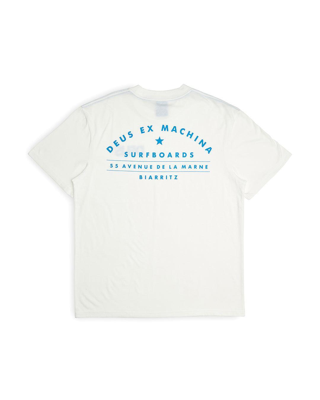 Biarritz Surf Tee - Vintage White Product Image