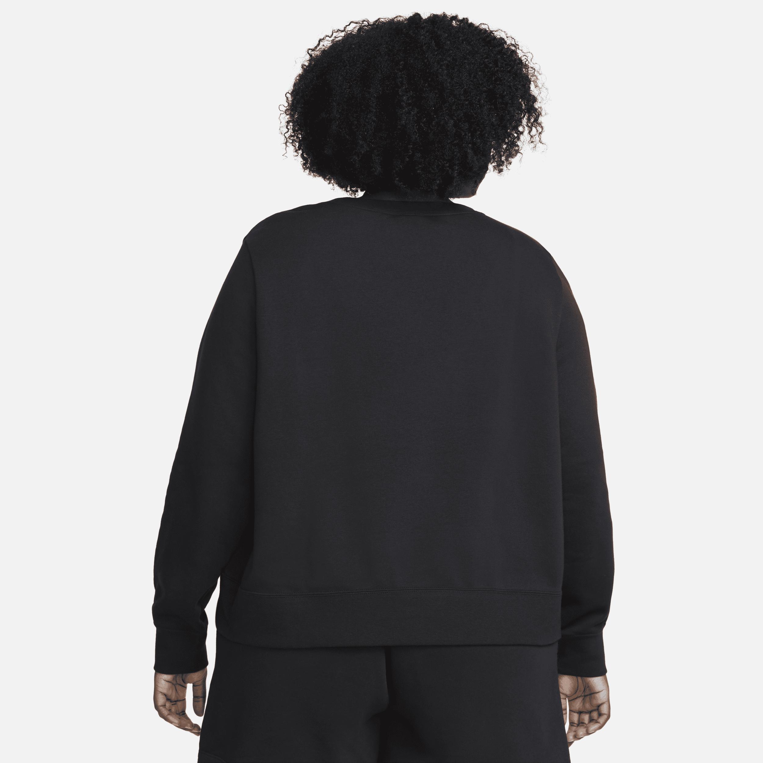 Nike Sportswear Club Fleece Women's Crew-Neck Sweatshirt (Plus Size) Product Image