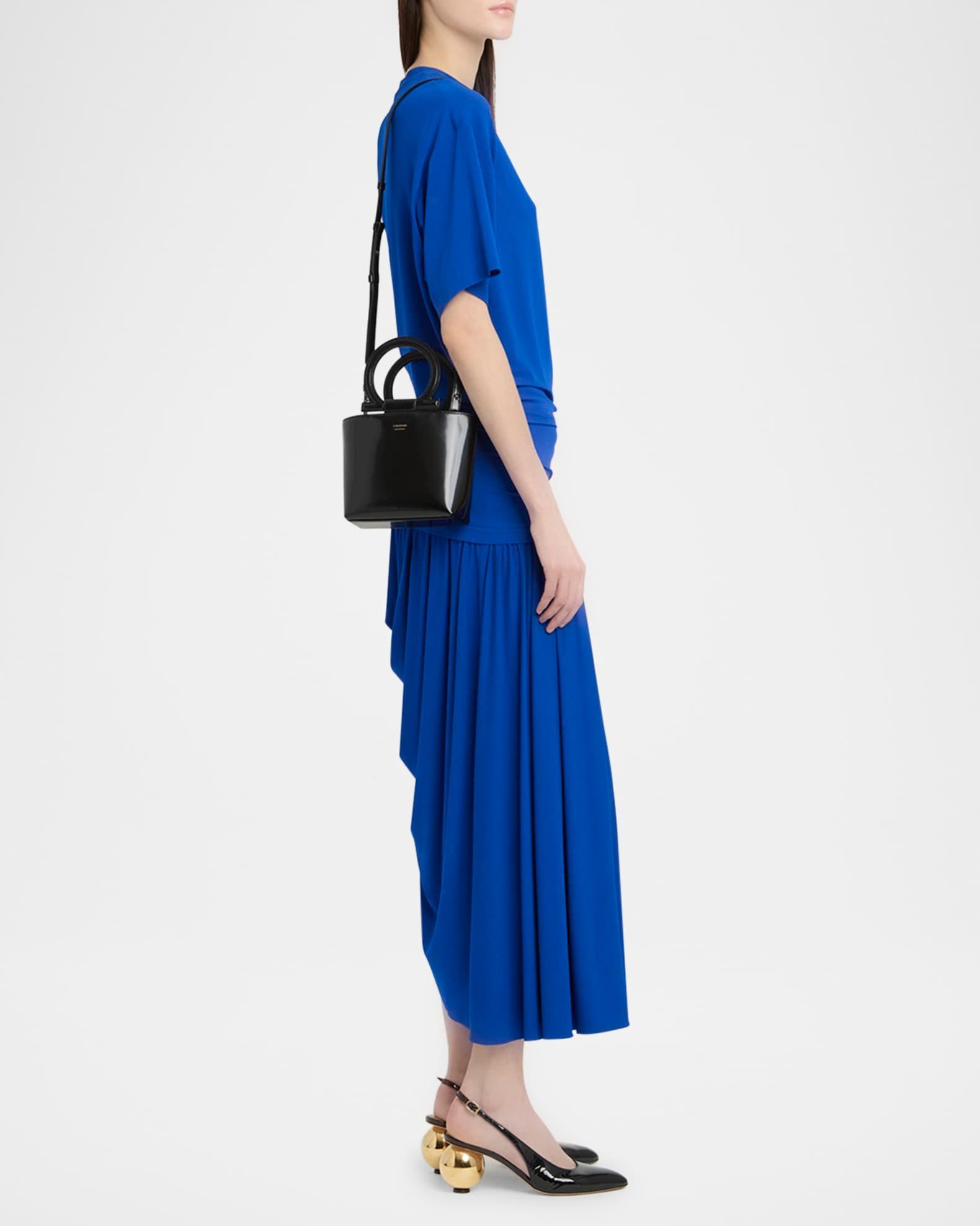 Gancio Leather Top-Handle Bag Product Image