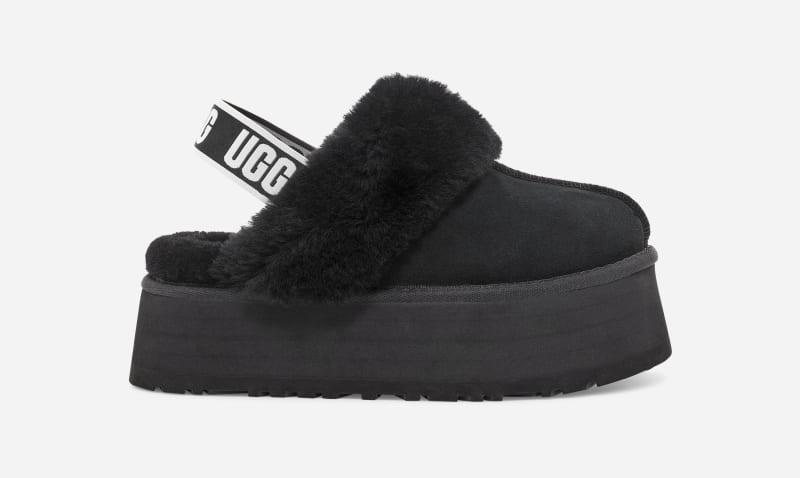 UGG Funkette Suede Platform Clogs Product Image