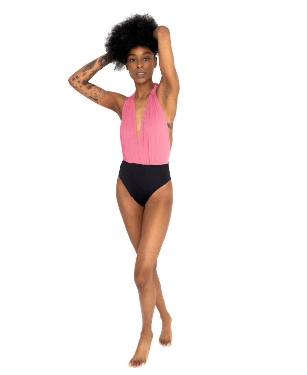 Womens Bettye Jo Retro Halter Swimsuit Product Image