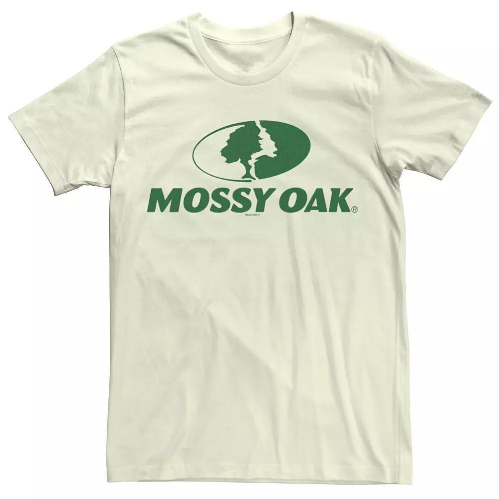 Men's Mossy Oak Logo Graphic Tee, Size: Medium, Natural Product Image