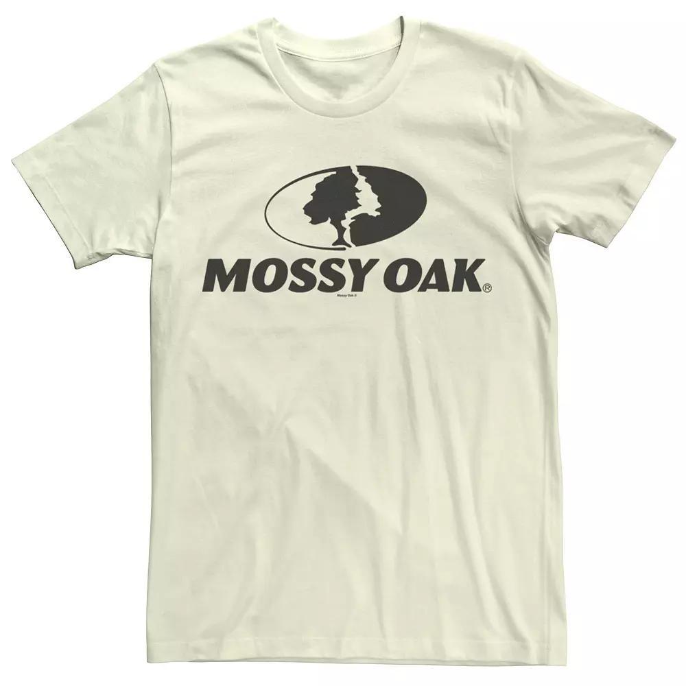 Men's Mossy Oak Logo Graphic Tee, Size: Medium, Natural Product Image