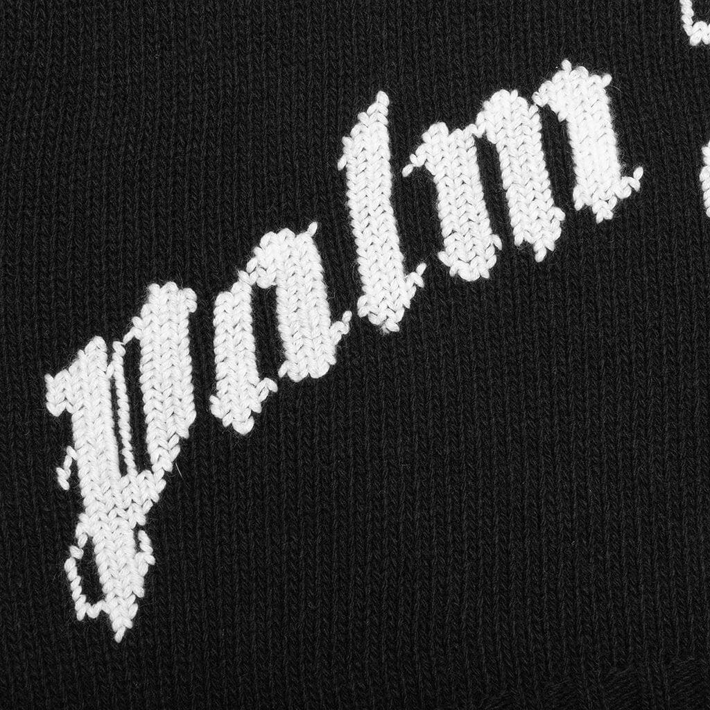 Logo Sweater - Black/White Male Product Image